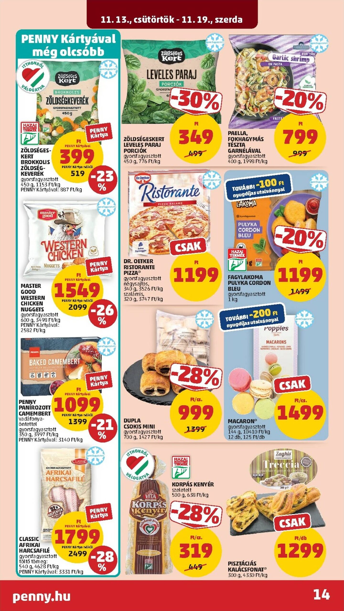 Page 18 of Aktuálny penny-madarsko leták platný od štvrtka 13.11 do 19.11
