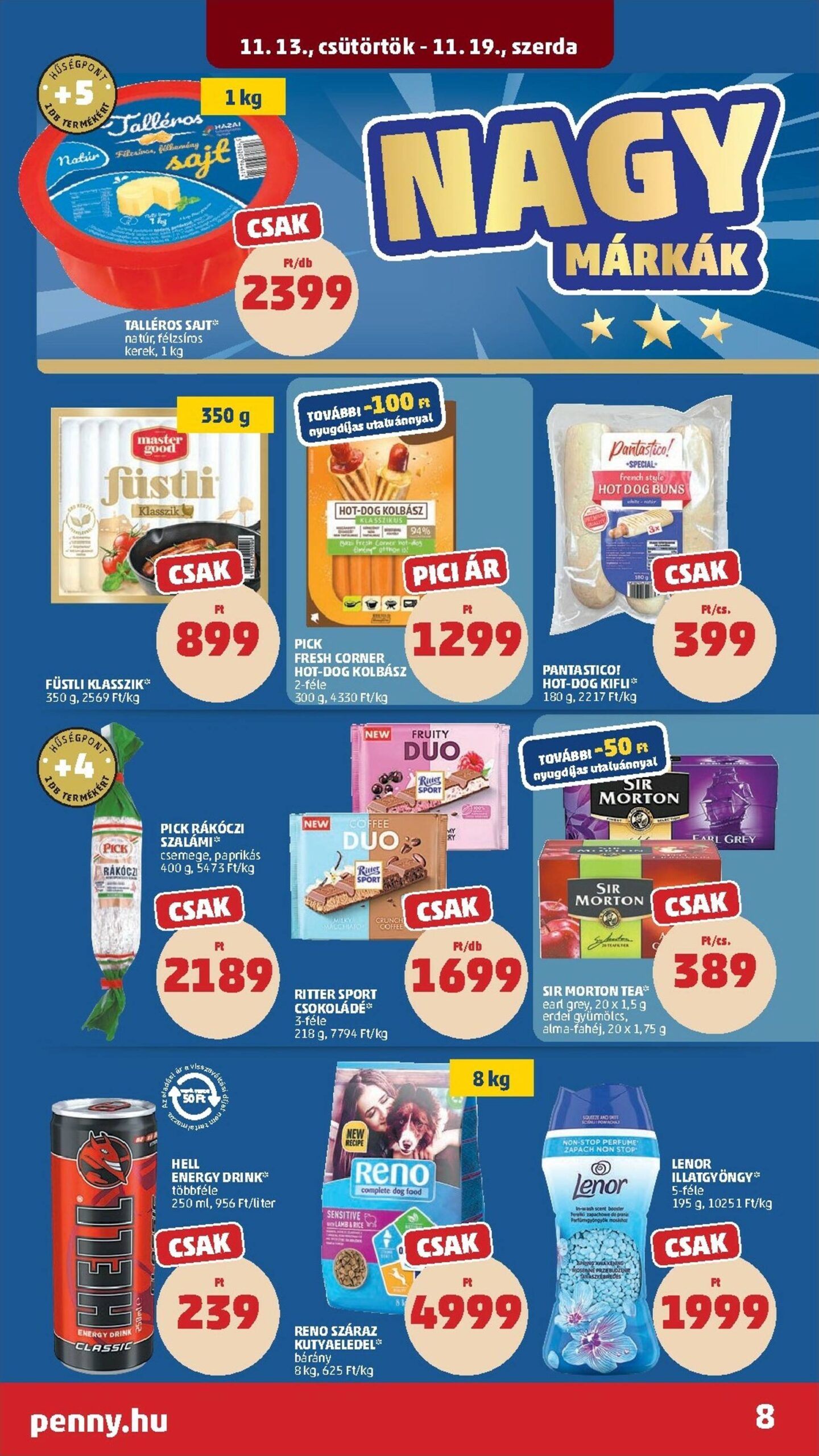 Page 10 of Aktuálny penny-madarsko leták platný od štvrtka 13.11 do 19.11