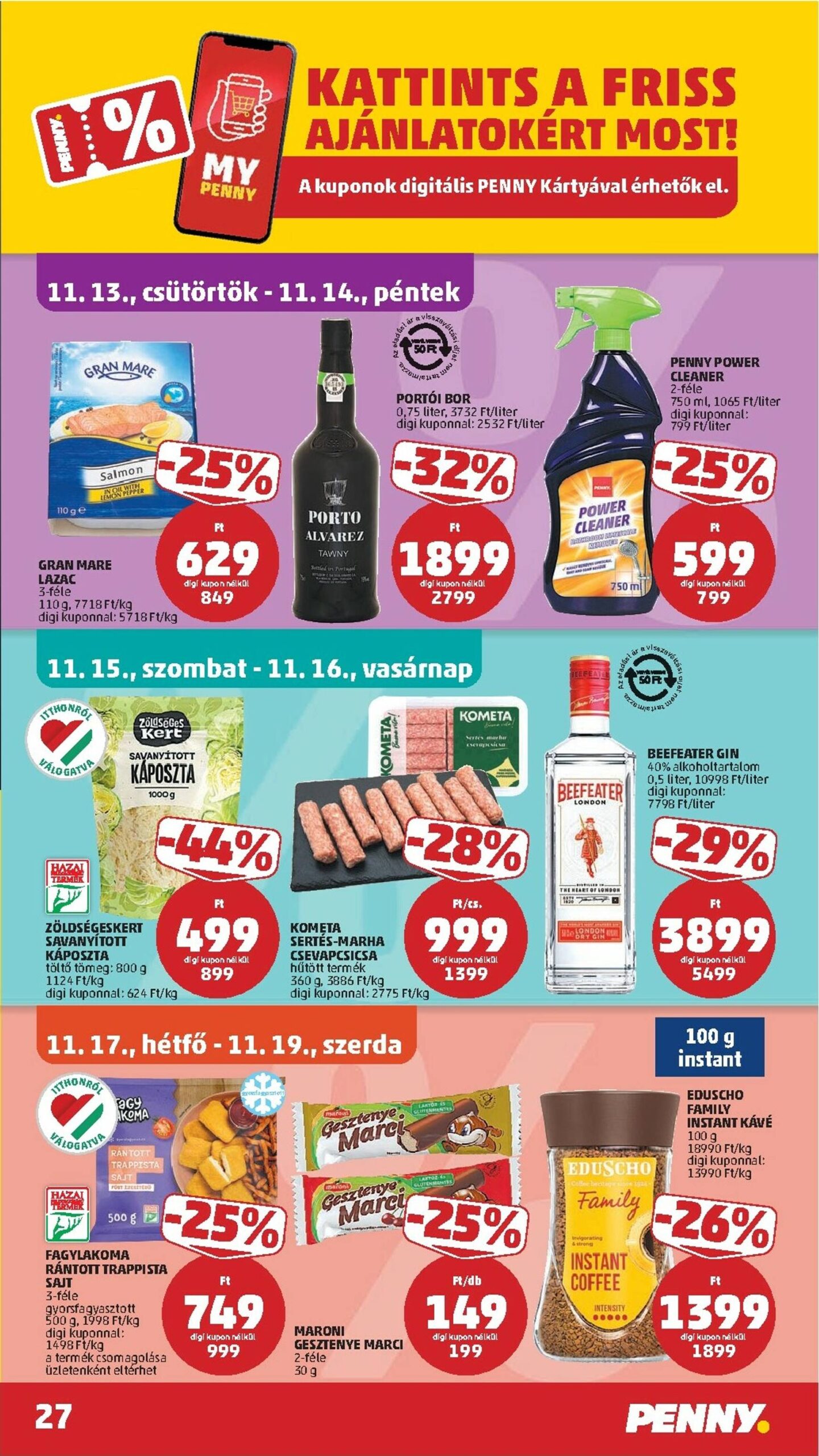 Page 31 of Aktuálny penny-madarsko leták platný od štvrtka 13.11 do 19.11