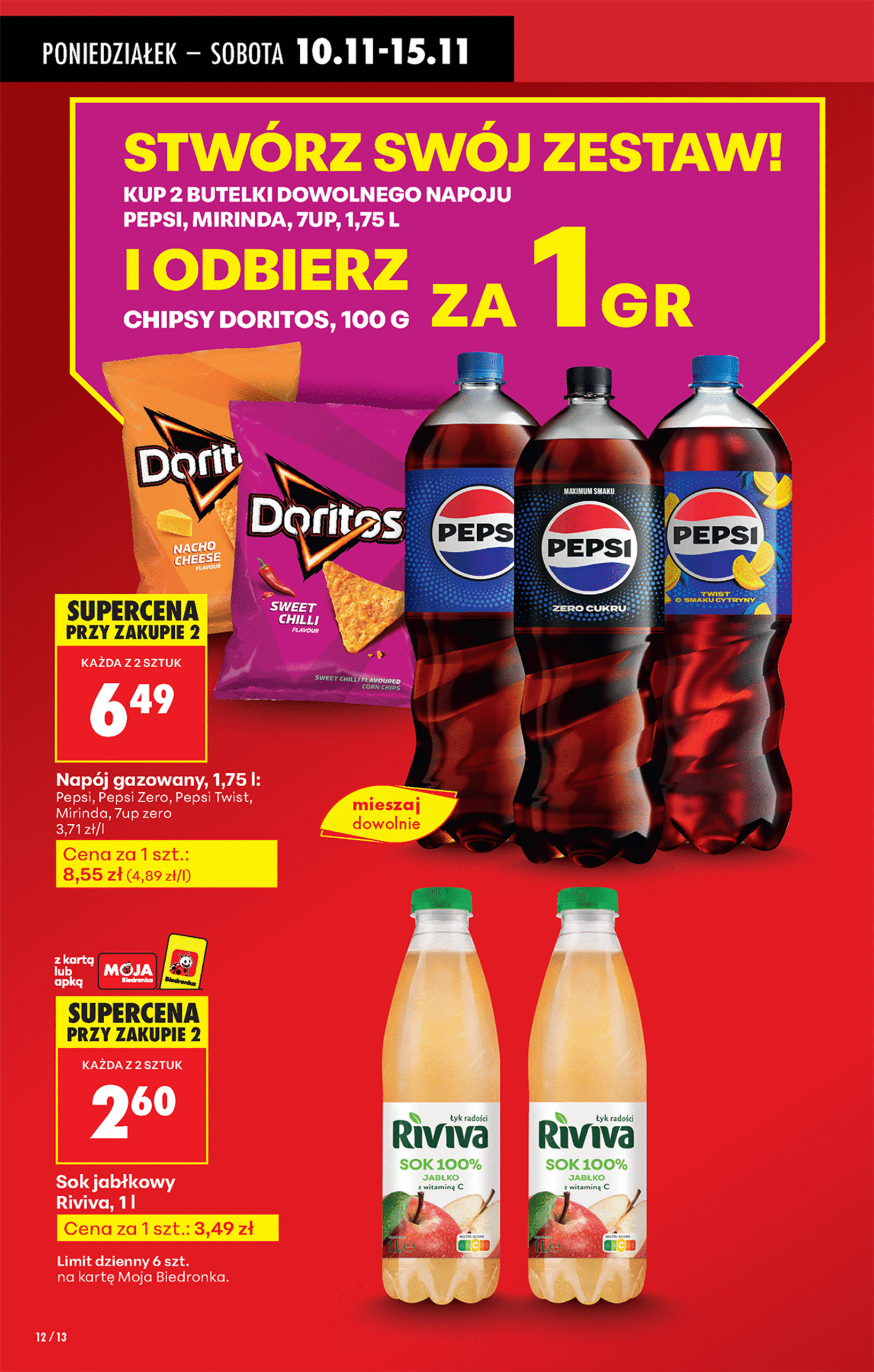 Page 12 of Aktuálny biedronka-polsko leták platný od pondelka 10.11 do 15.11