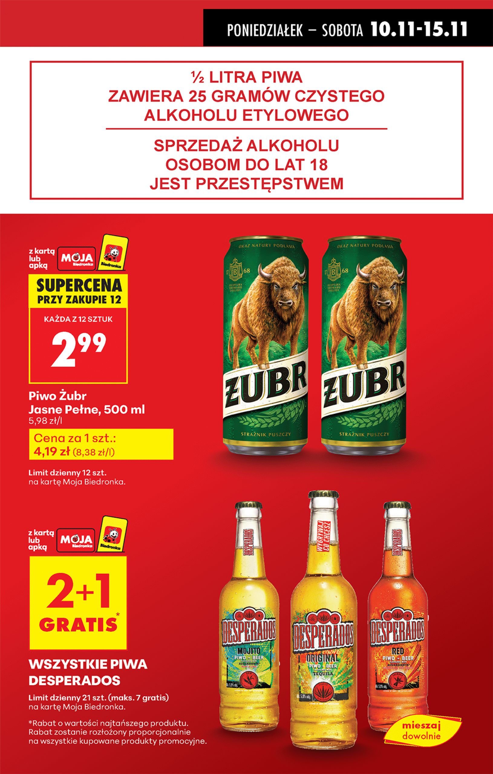 Page 13 of Aktuálny biedronka-polsko leták platný od pondelka 10.11 do 15.11