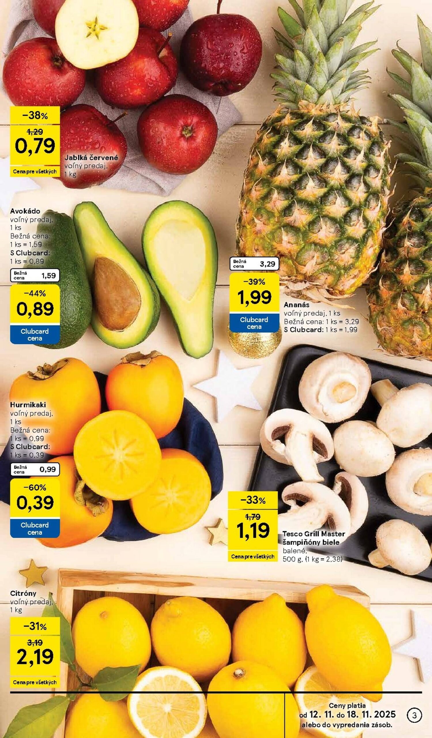 Page 3 of Aktuálny tesco leták platný od stredy 12.11 do 18.11