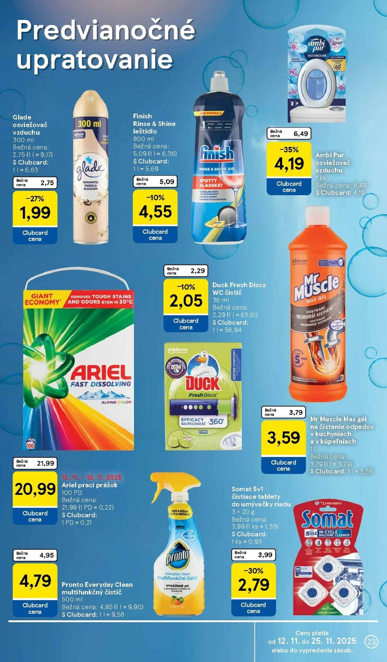 Page 23 of Aktuálny tesco leták platný od stredy 12.11 do 18.11