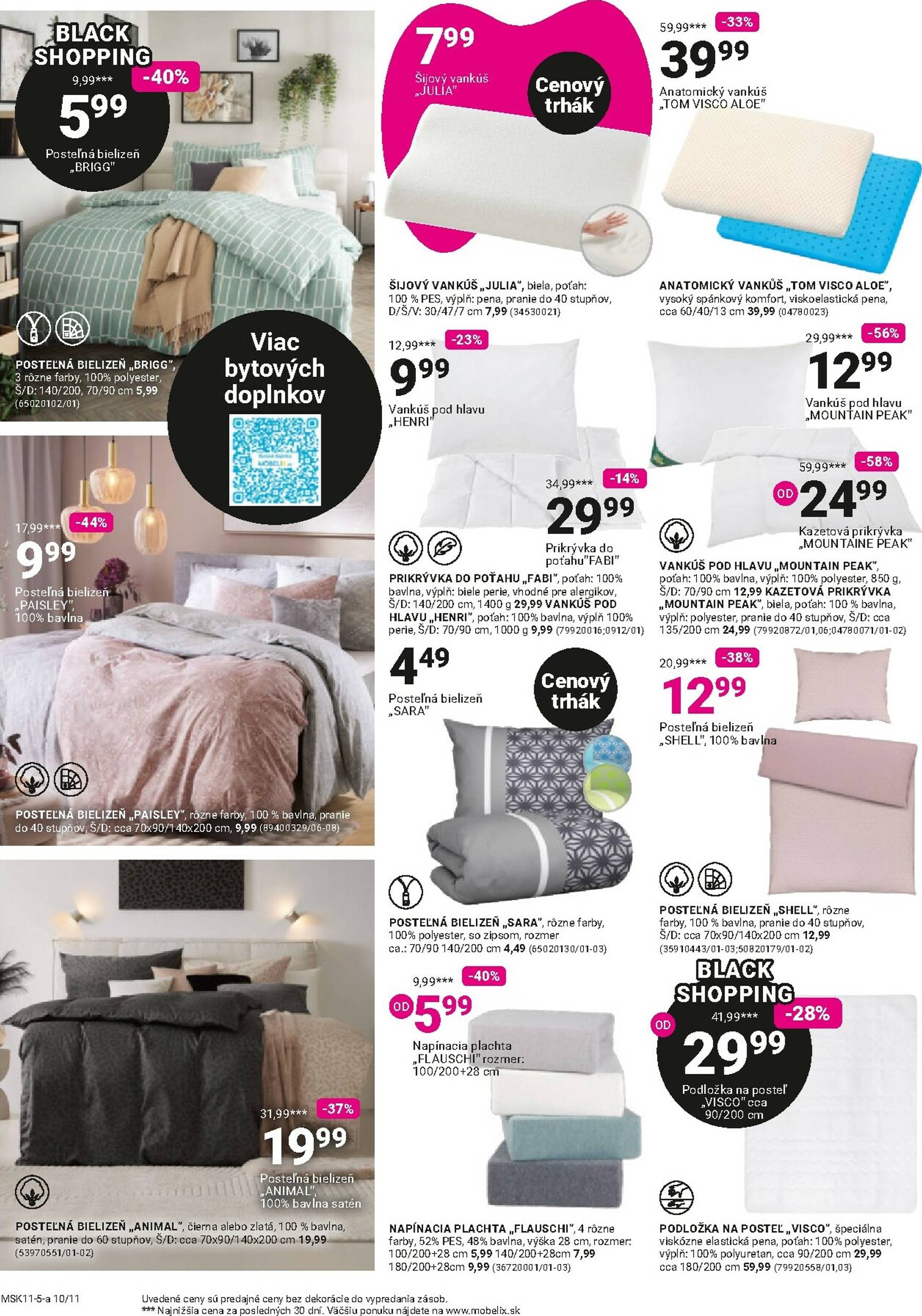 Page 10 of Aktuálny mobelix leták platný od pondelka 10.11 do 23.11