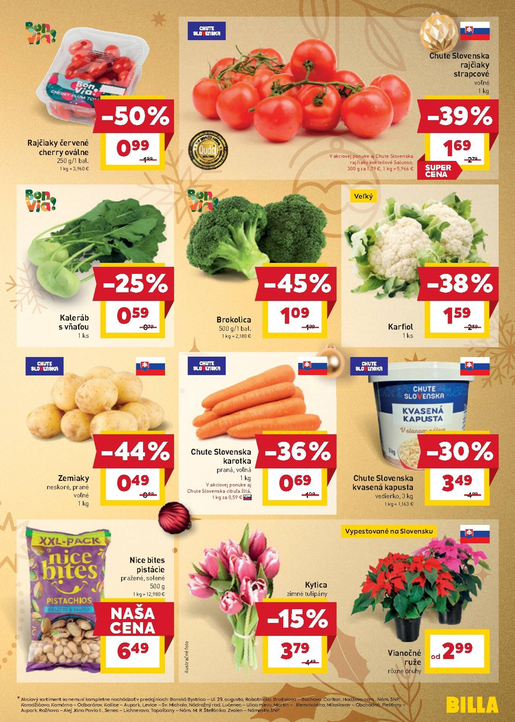 Page 3 of Aktuálny billa leták platný od stredy 12.11 do 18.11