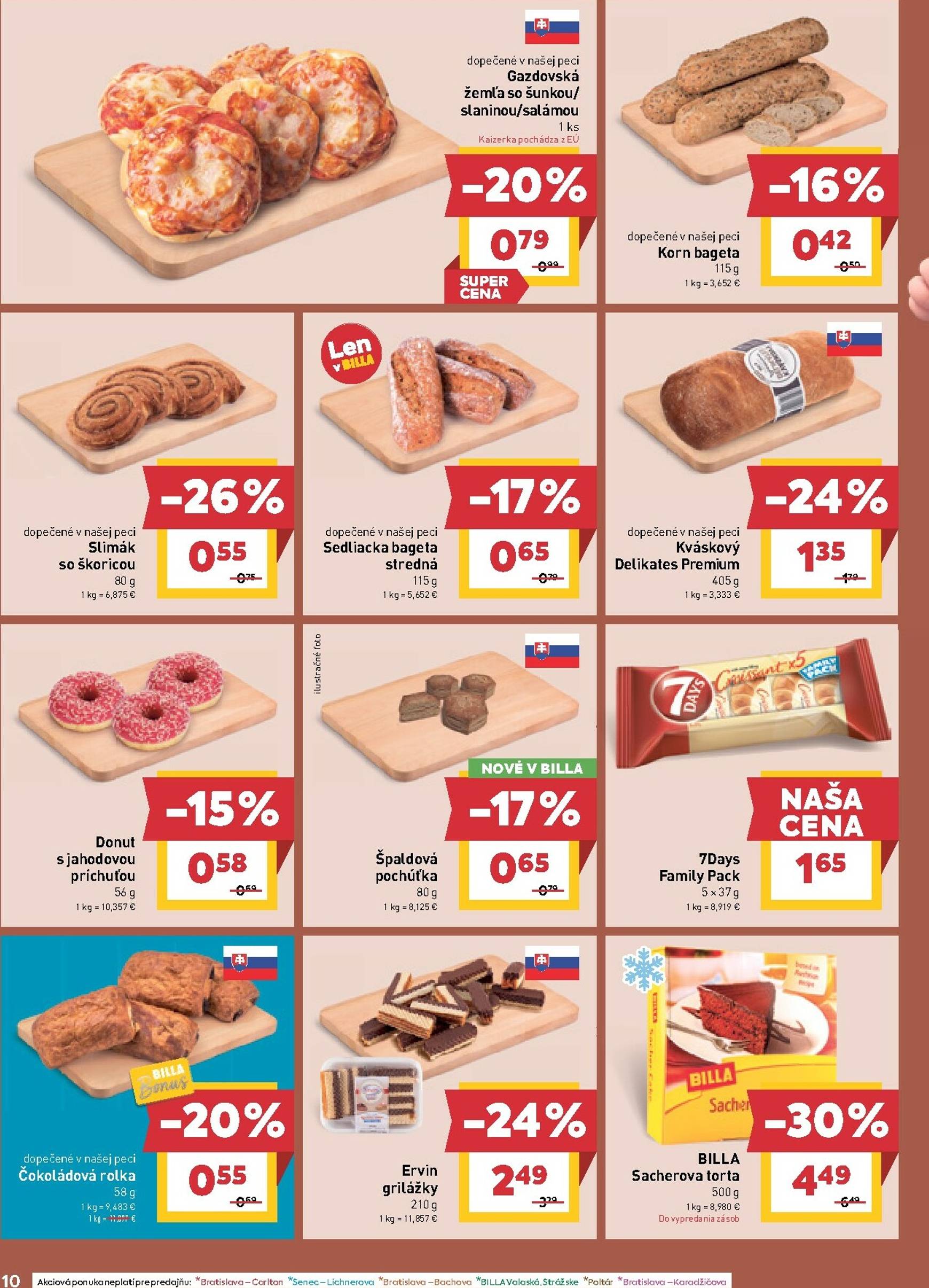 Page 10 of Aktuálny billa leták platný od stredy 12.11 do 18.11