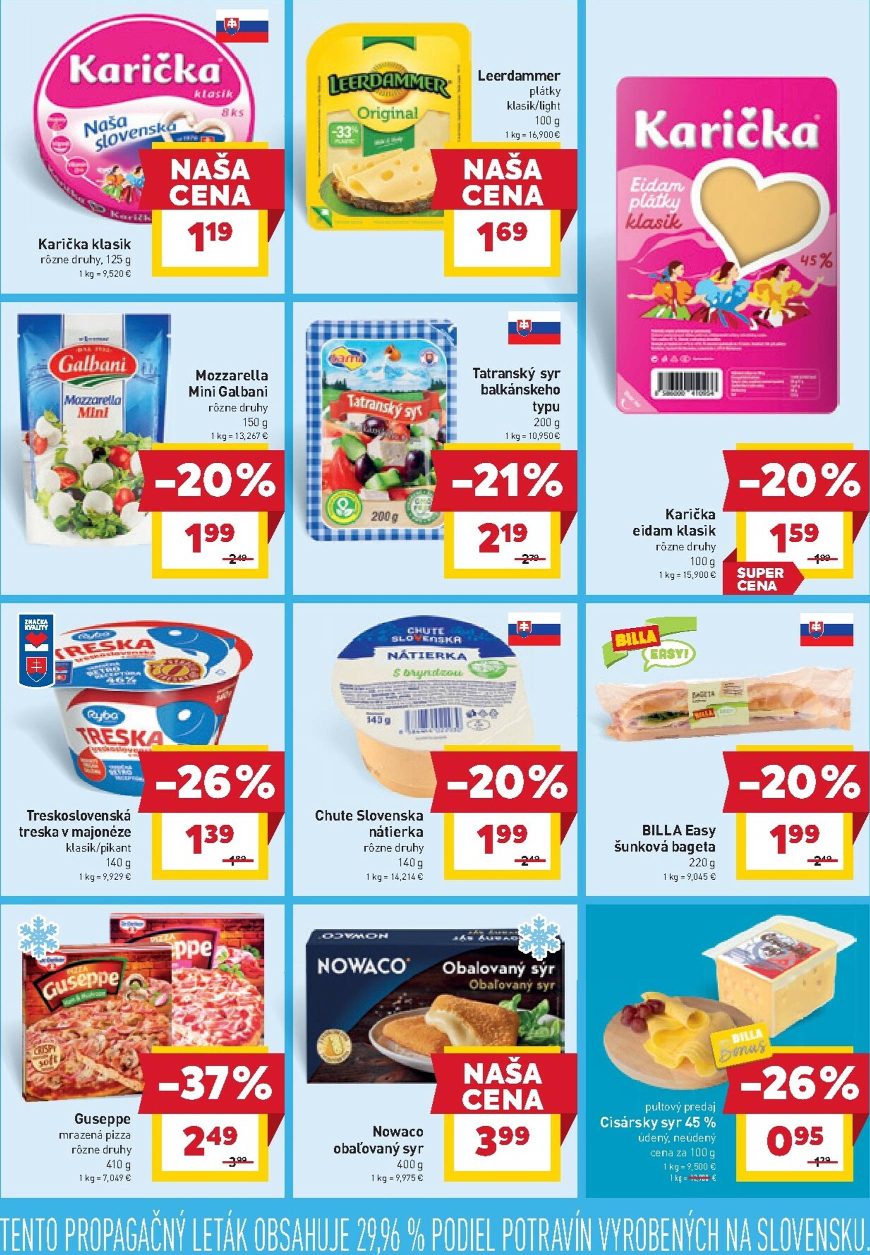 Page 7 of Aktuálny billa leták platný od stredy 12.11 do 18.11