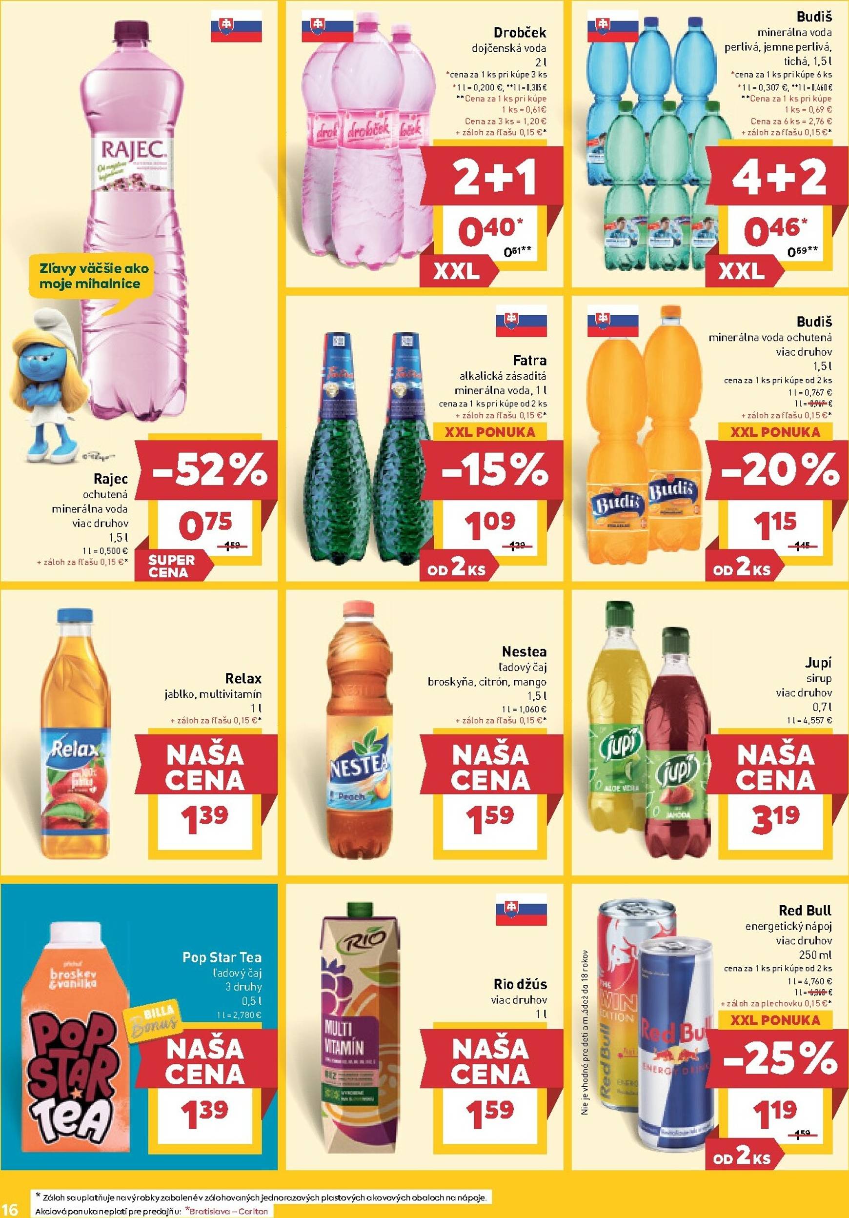 Page 16 of Aktuálny billa leták platný od stredy 12.11 do 18.11