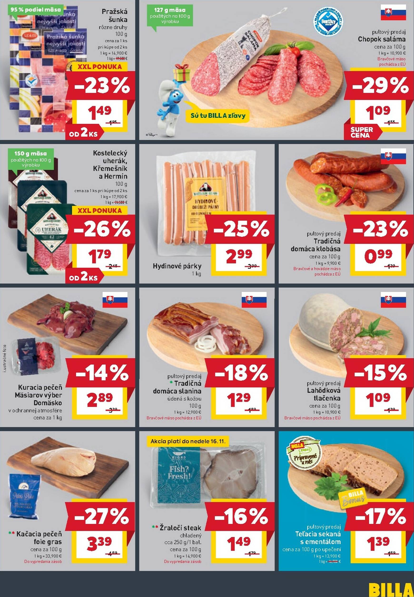 Page 5 of Aktuálny billa leták platný od stredy 12.11 do 18.11