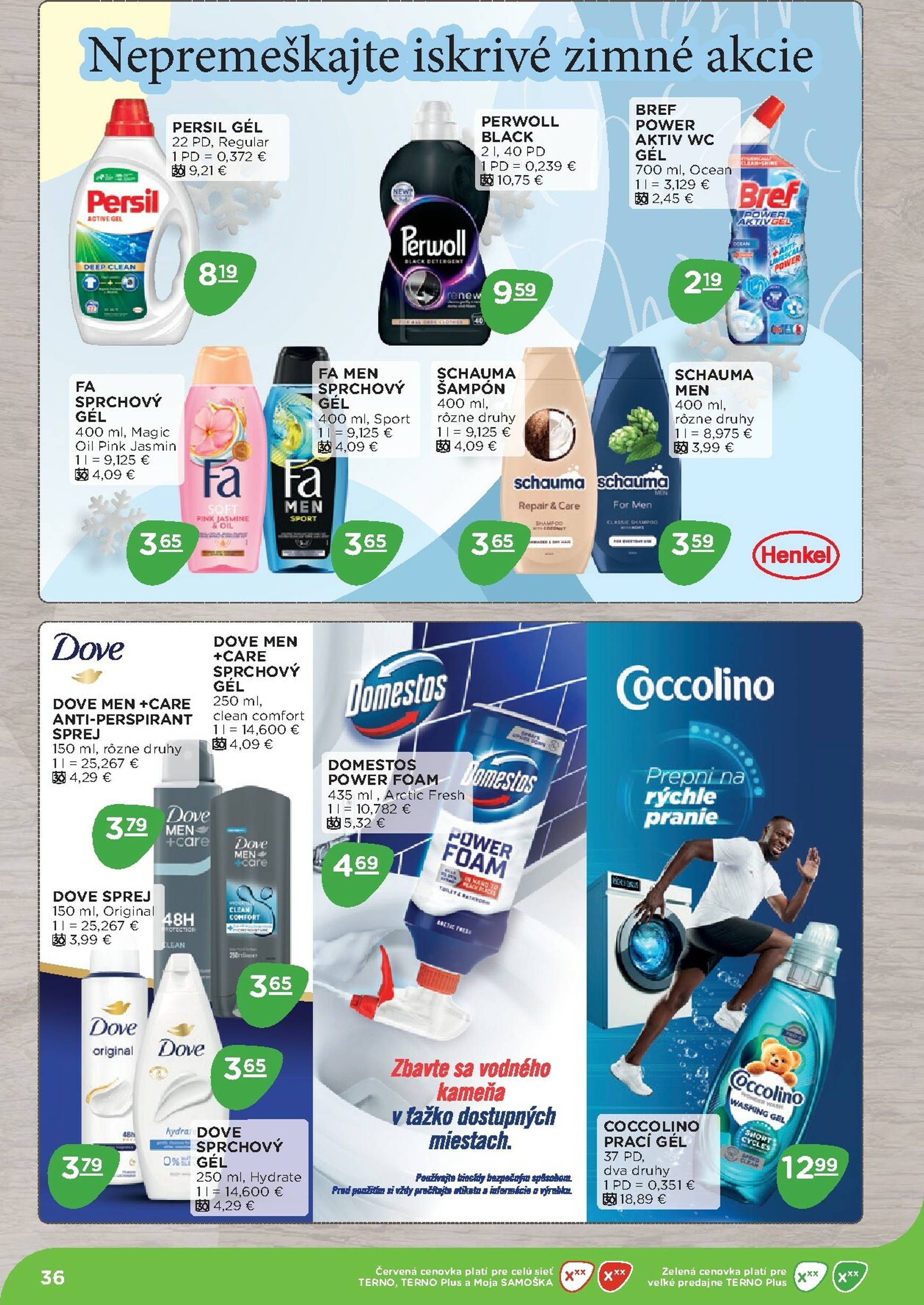Page 36 of Aktuálny terno leták platný od pondelka 10.11 do 07.12