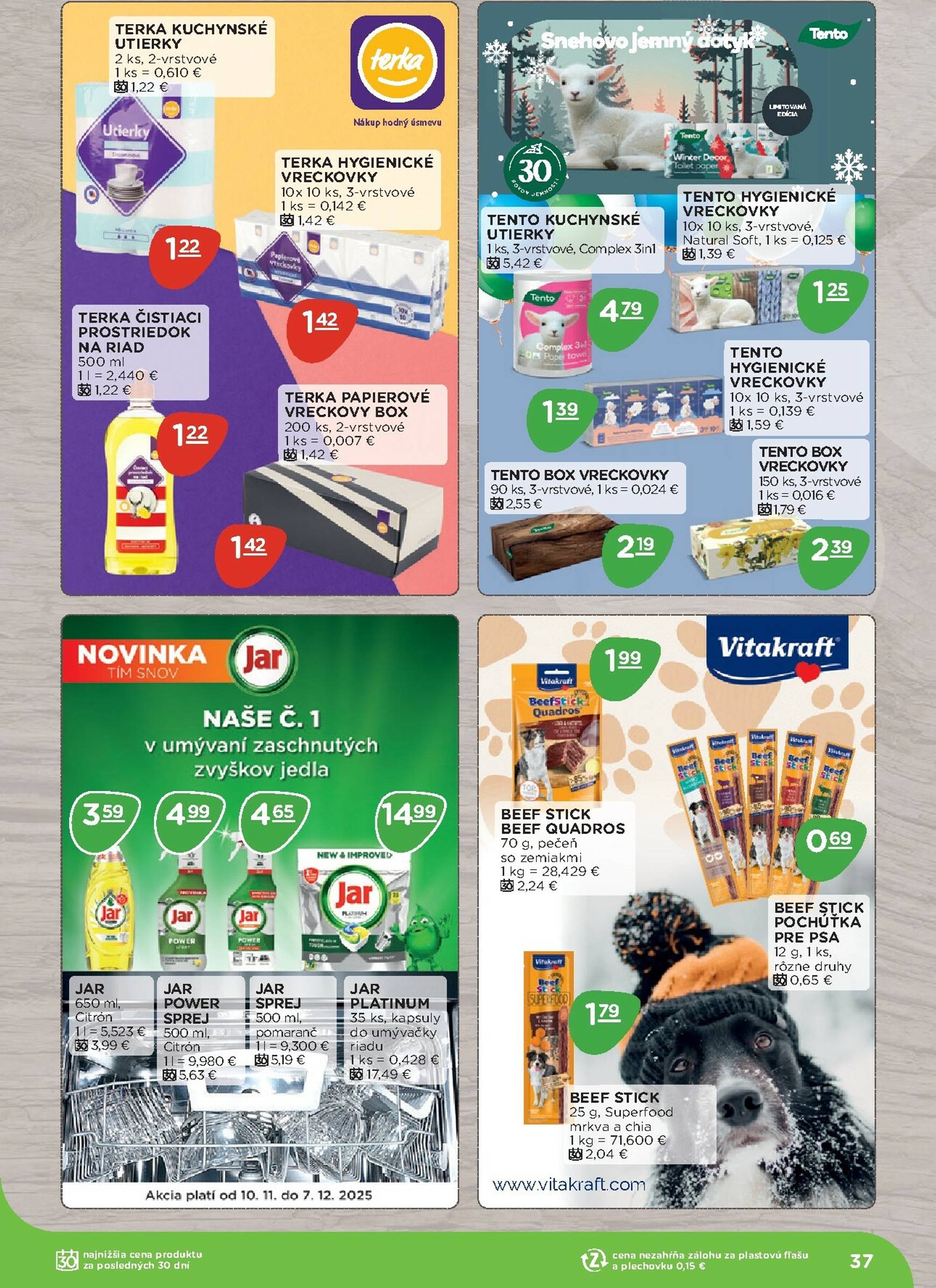 Page 37 of Aktuálny terno leták platný od pondelka 10.11 do 07.12