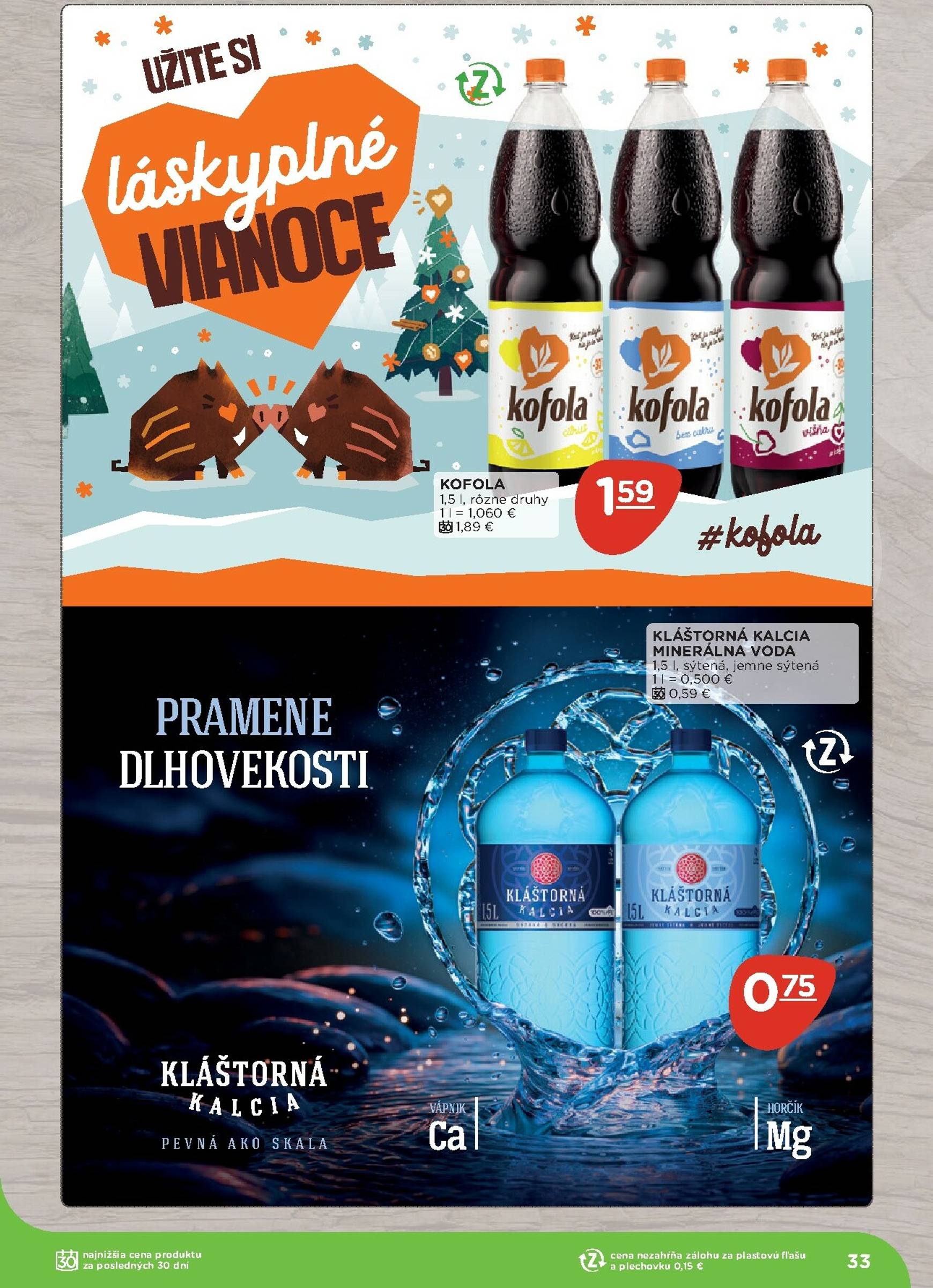 Page 33 of Aktuálny terno leták platný od pondelka 10.11 do 07.12