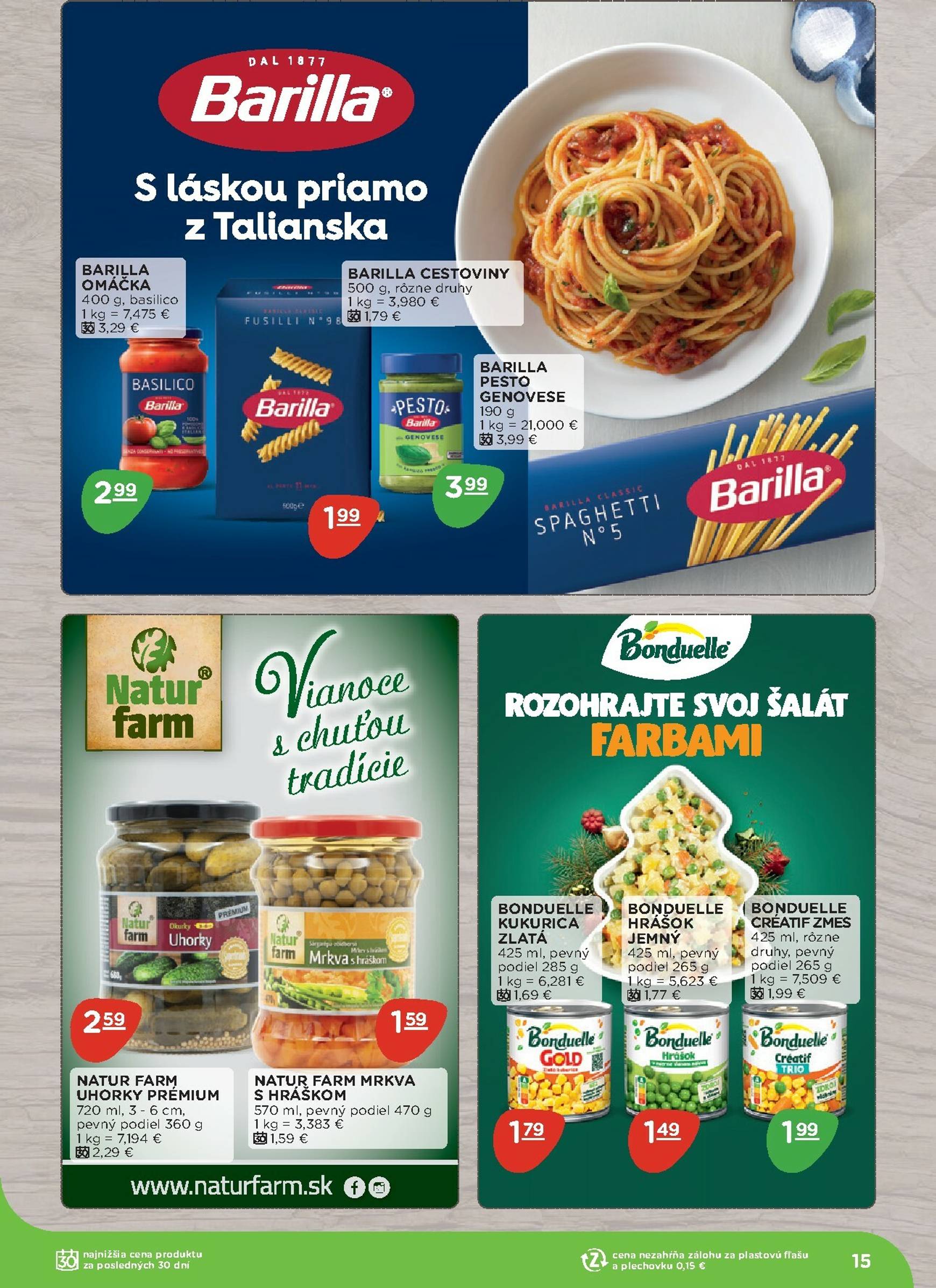 Page 15 of Aktuálny terno leták platný od pondelka 10.11 do 07.12