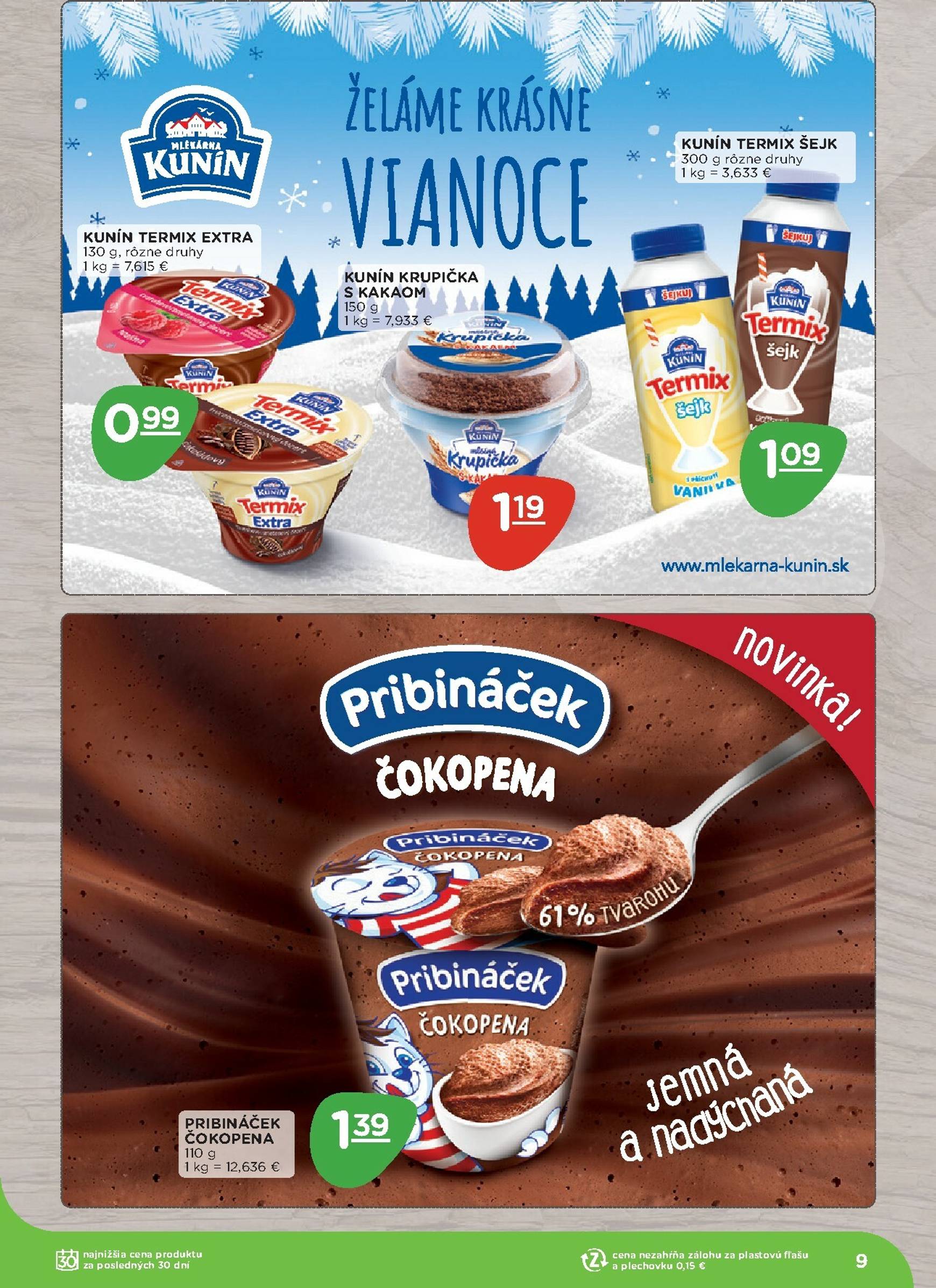 Page 9 of Aktuálny terno leták platný od pondelka 10.11 do 07.12
