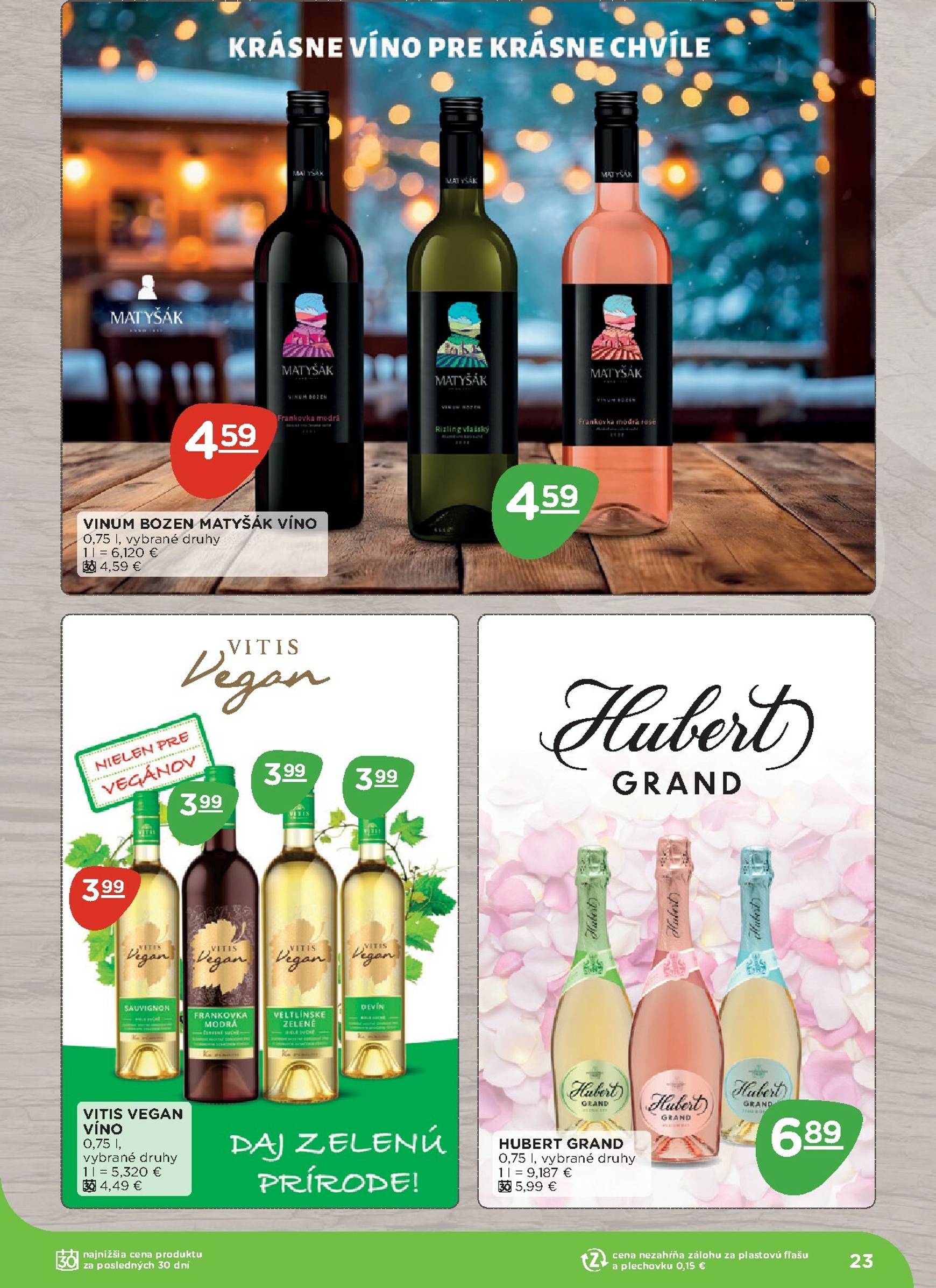 Page 23 of Aktuálny terno leták platný od pondelka 10.11 do 07.12