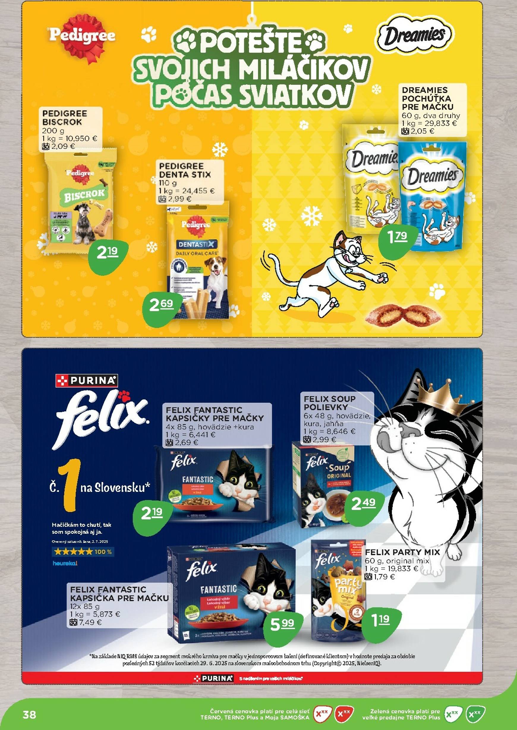 Page 38 of Aktuálny terno leták platný od pondelka 10.11 do 07.12