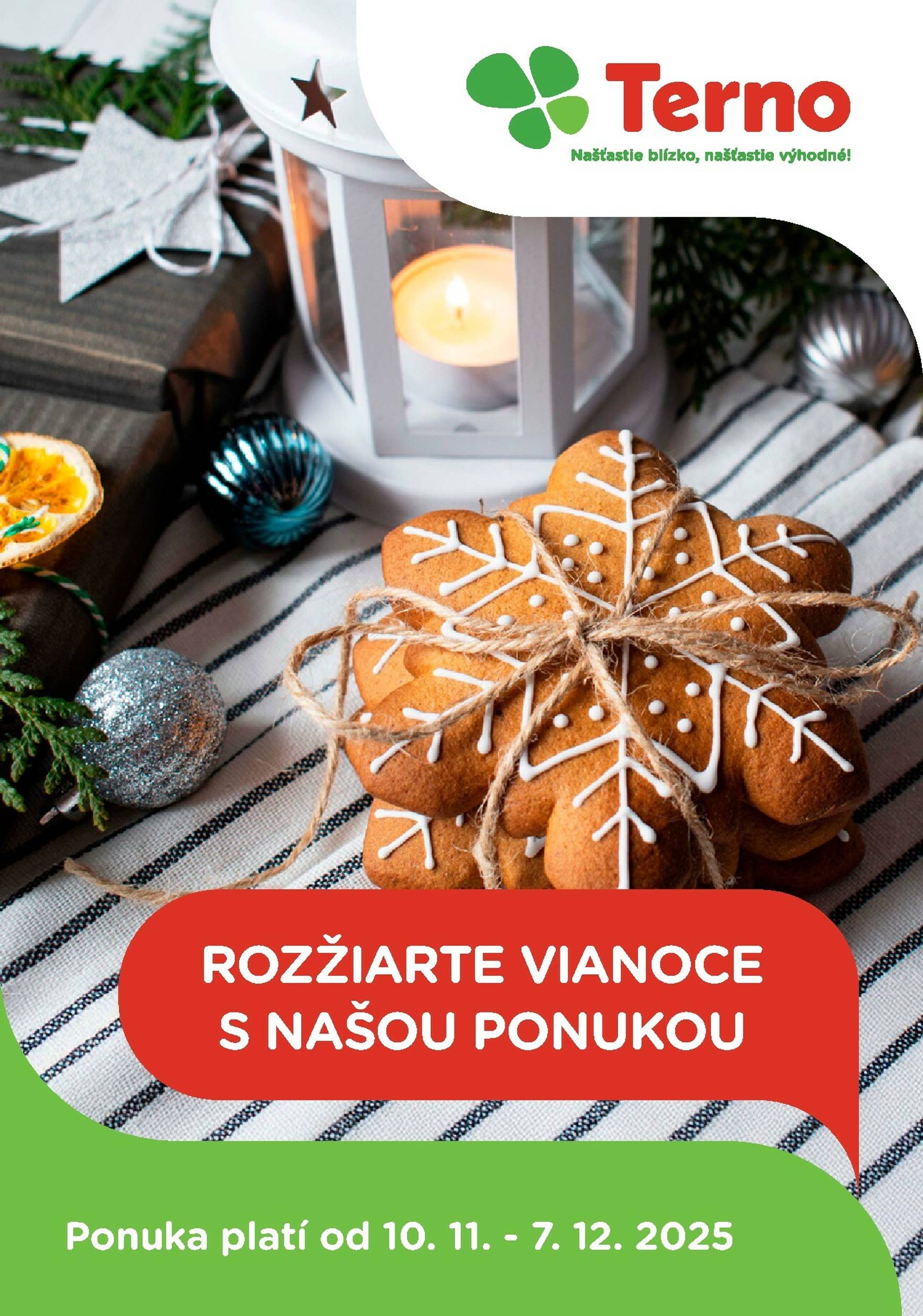 Page 1 of Aktuálny terno leták platný od pondelka 10.11 do 07.12