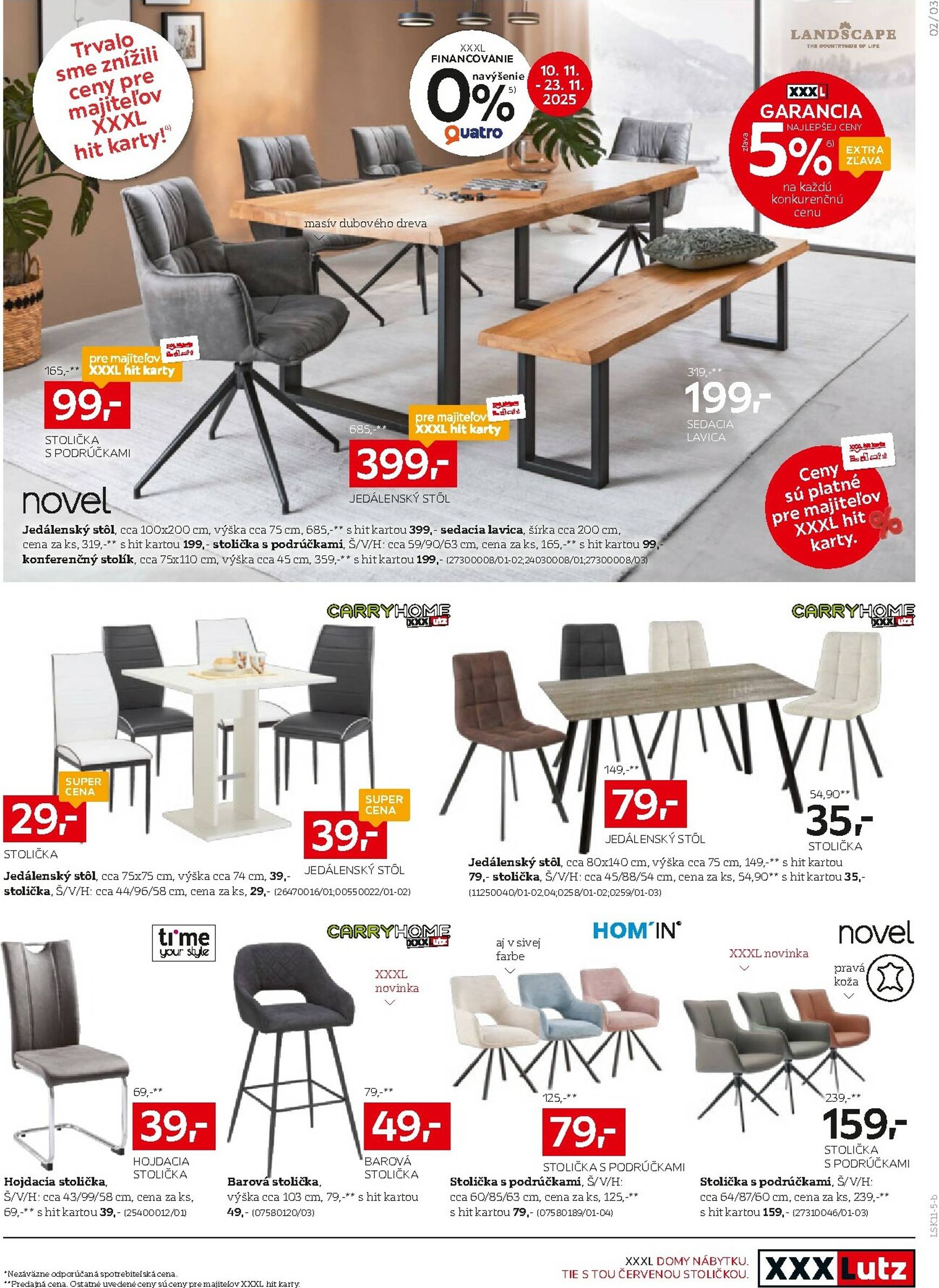 Page 3 of Aktuálny xxxlutz leták platný od pondelka 10.11 do 23.11