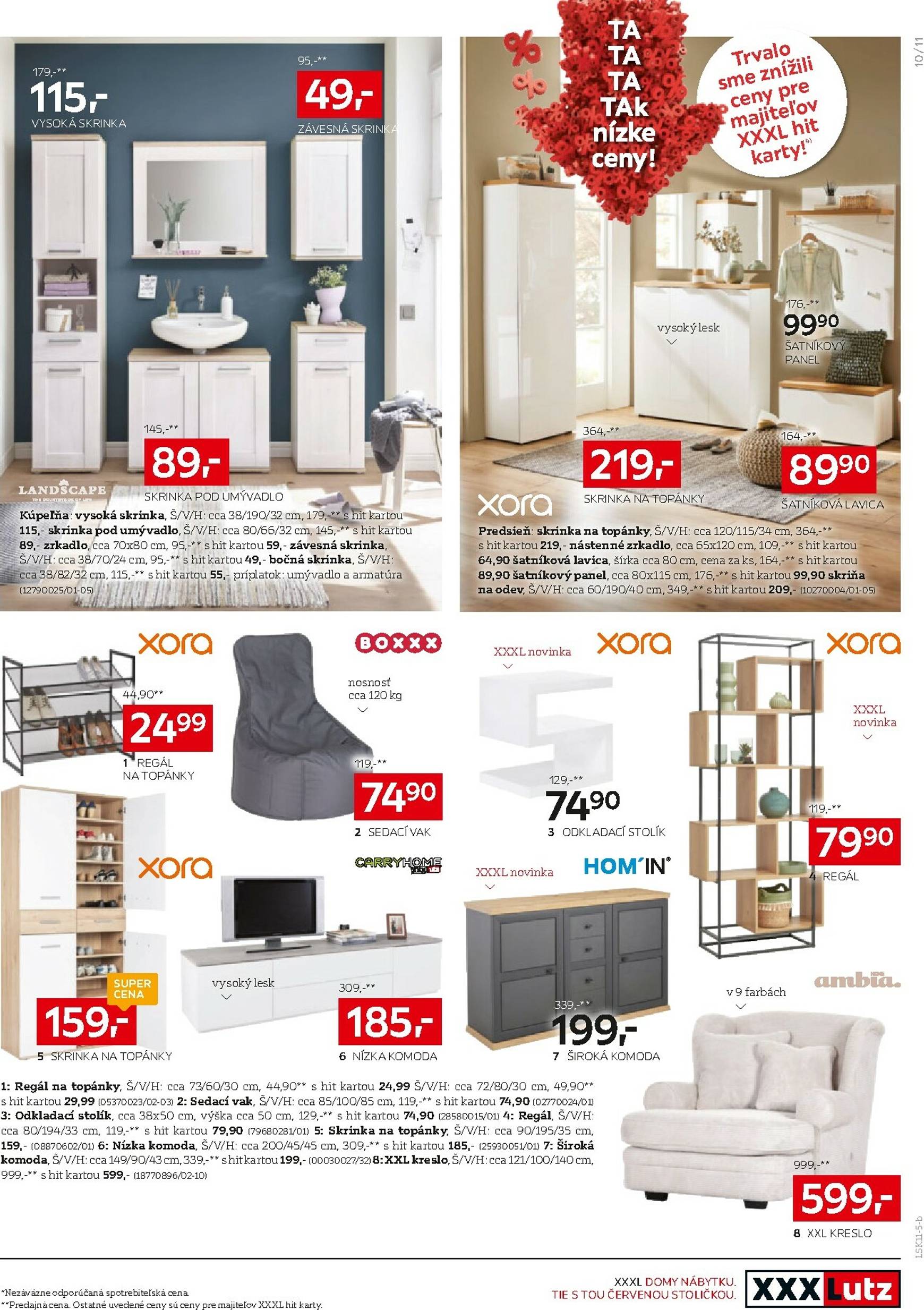 Page 11 of Aktuálny xxxlutz leták platný od pondelka 10.11 do 23.11