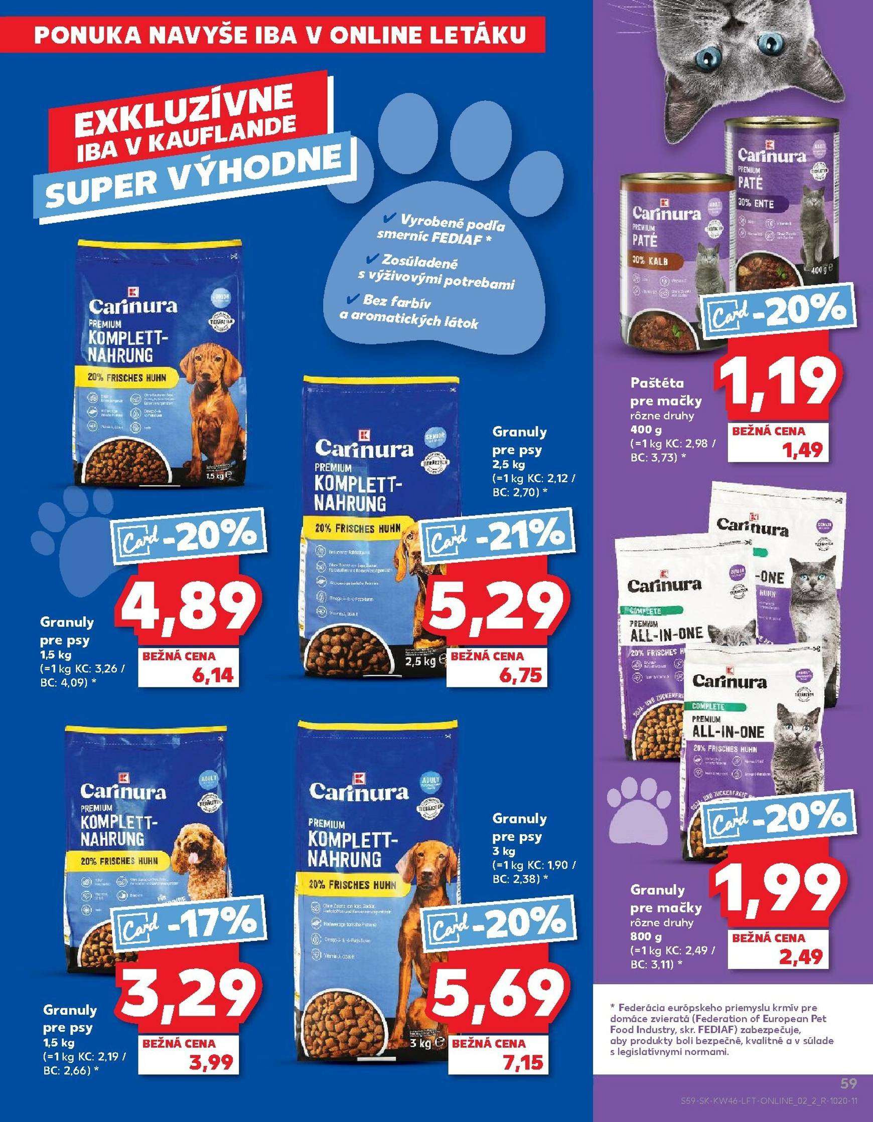 Page 59 of Aktuálny kaufland leták platný od štvrtka 13.11 do 19.11