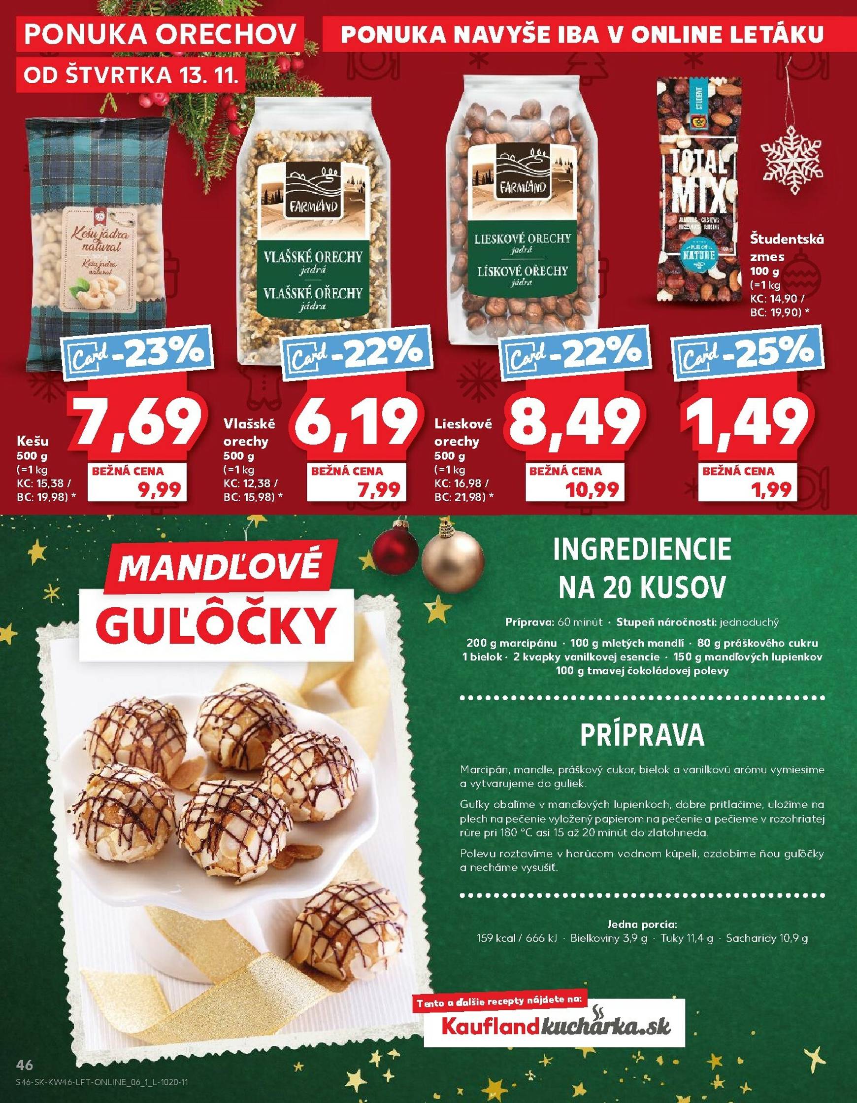 Page 46 of Aktuálny kaufland leták platný od štvrtka 13.11 do 19.11