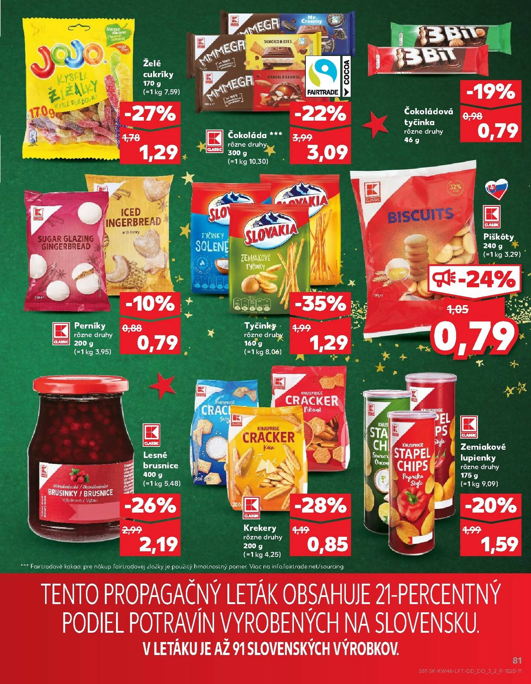 Page 81 of Aktuálny kaufland leták platný od štvrtka 13.11 do 19.11