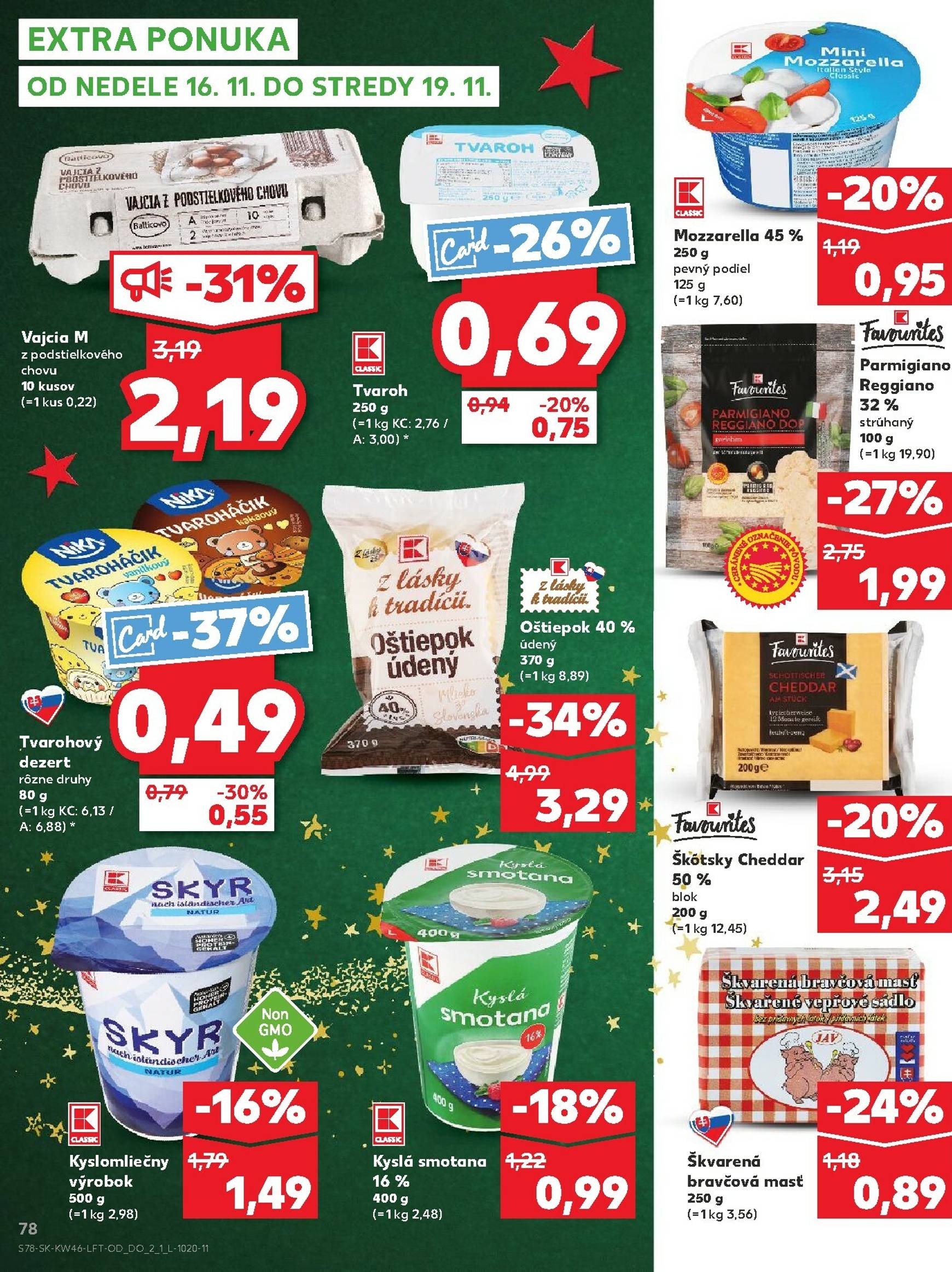 Page 78 of Aktuálny kaufland leták platný od štvrtka 13.11 do 19.11