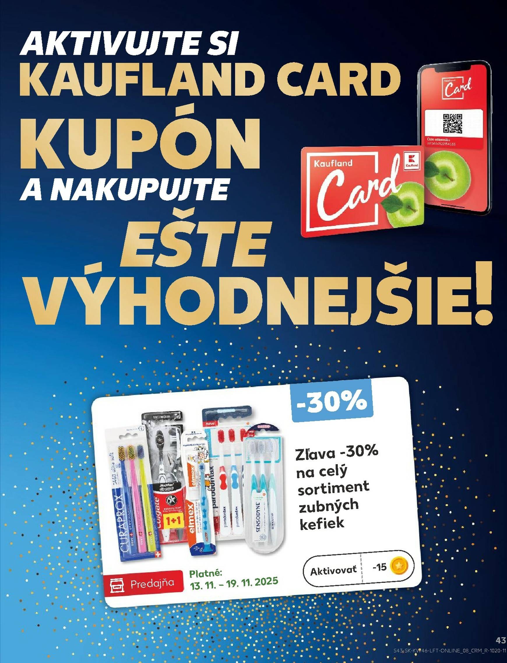 Page 43 of Aktuálny kaufland leták platný od štvrtka 13.11 do 19.11