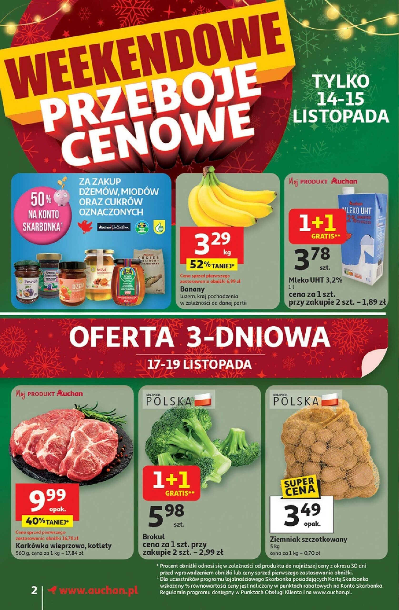 Page 2 of Aktuálny auchan-polsko leták platný od štvrtka 13.11 do 19.11