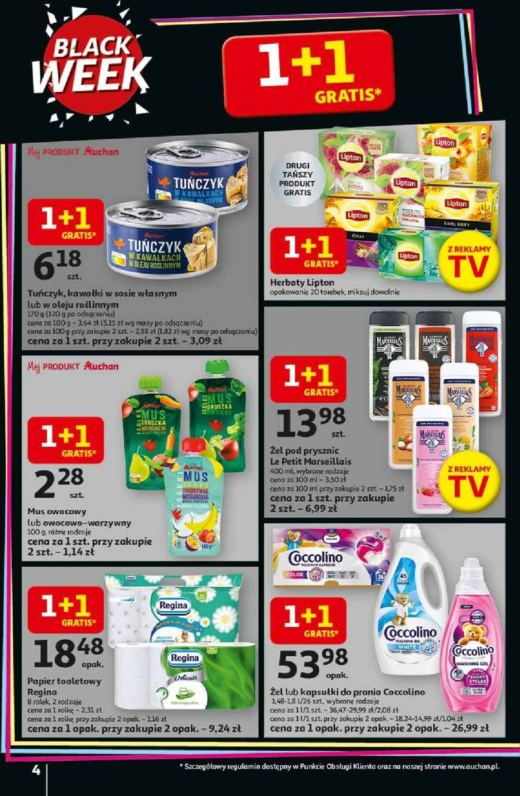 Page 4 of Aktuálny auchan-polsko leták platný od štvrtka 13.11 do 19.11