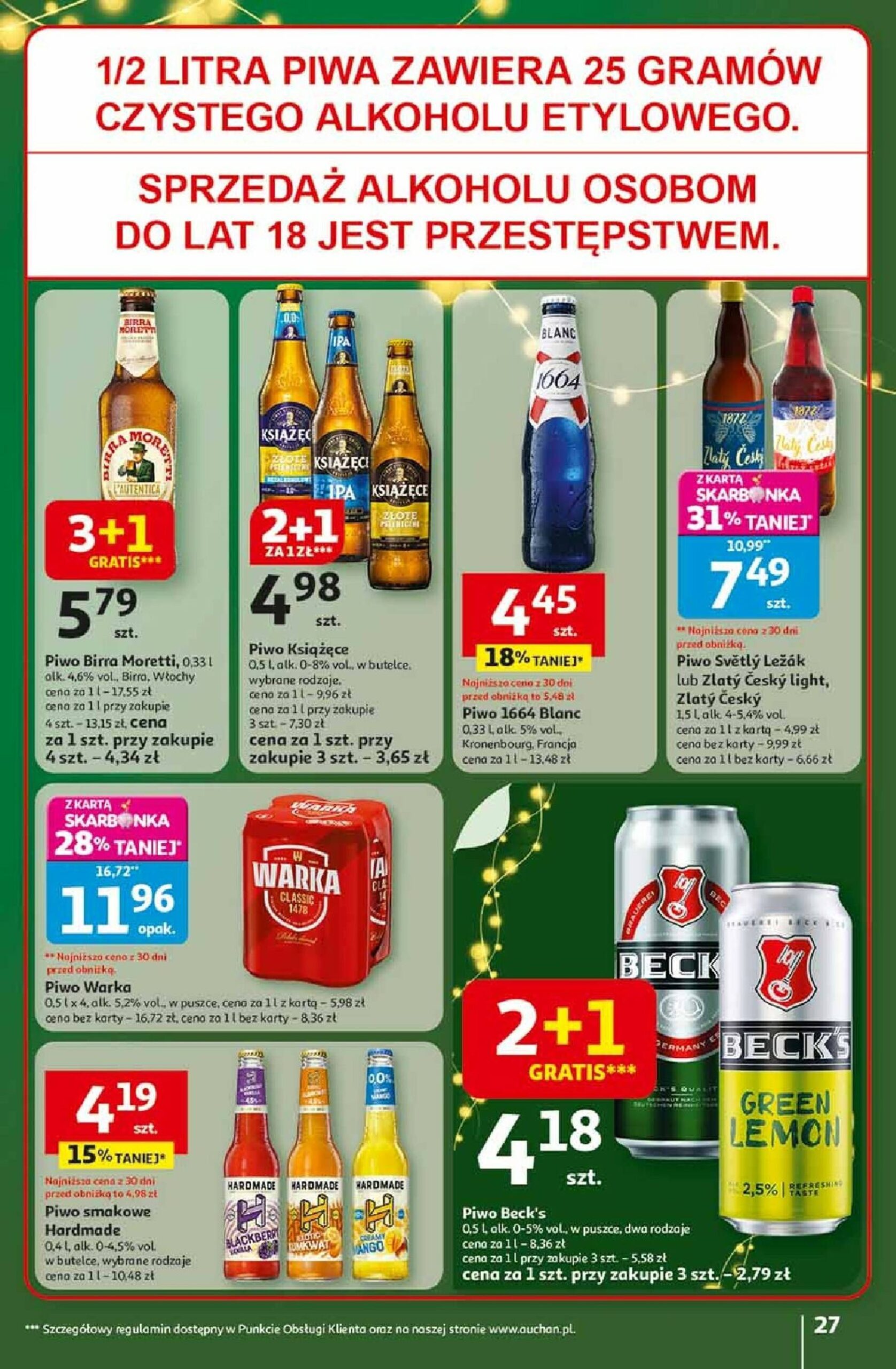 Page 27 of Aktuálny auchan-polsko leták platný od štvrtka 13.11 do 19.11