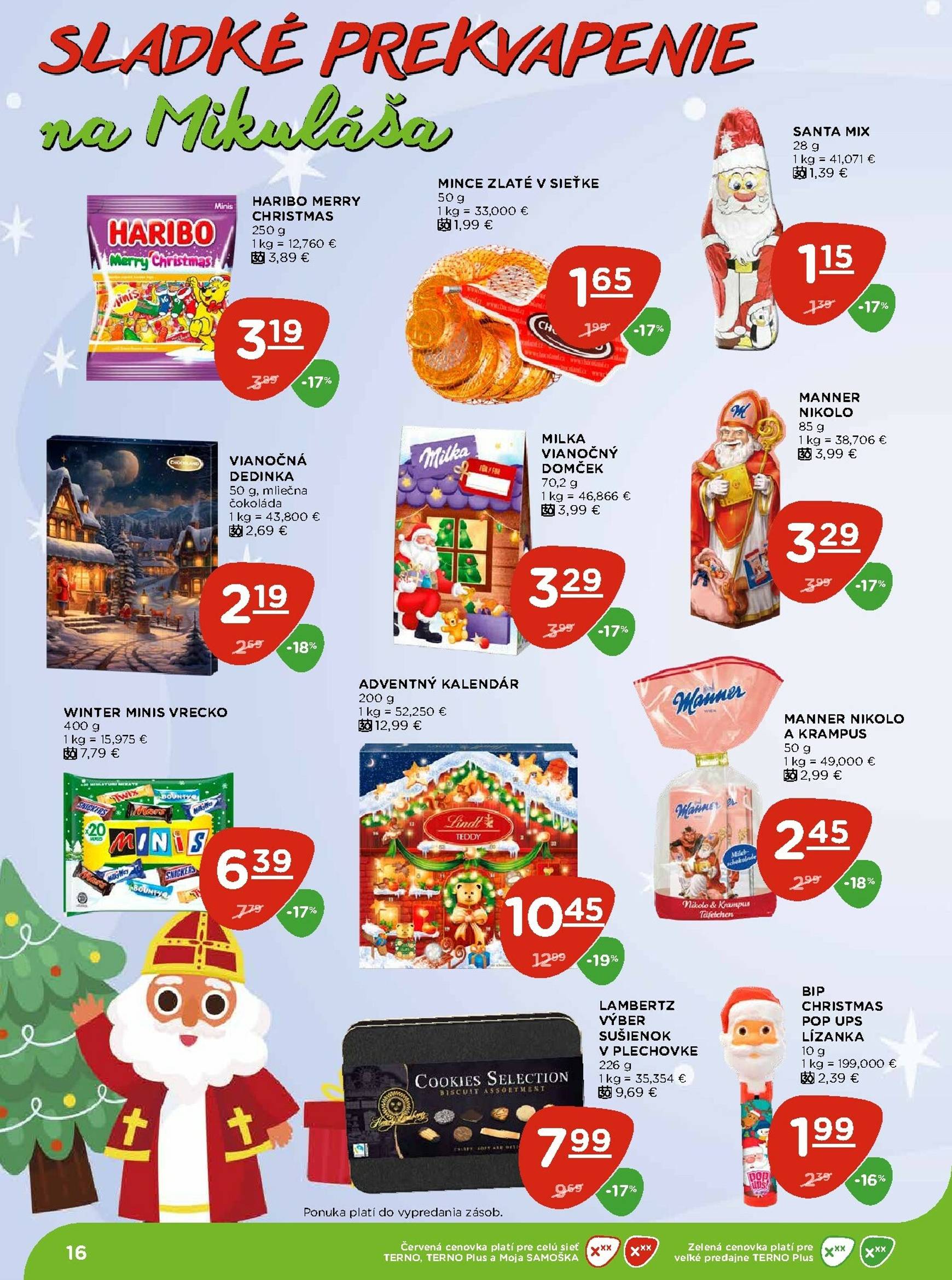 Page 16 of Aktuálny terno leták platný od štvrtka 13.11 do 19.11