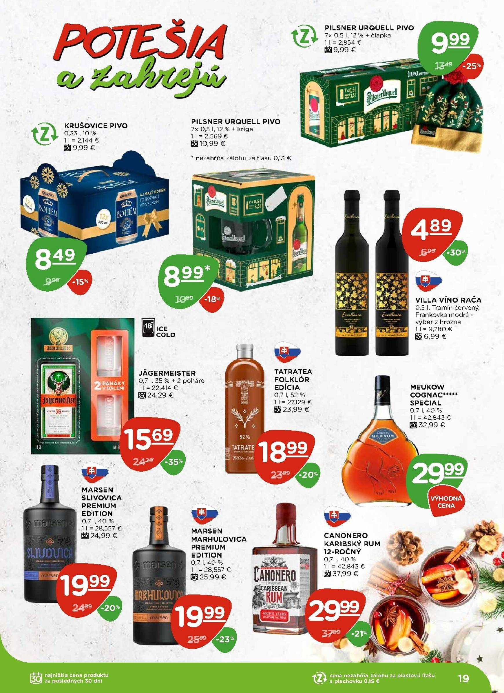 Page 19 of Aktuálny terno leták platný od štvrtka 13.11 do 19.11