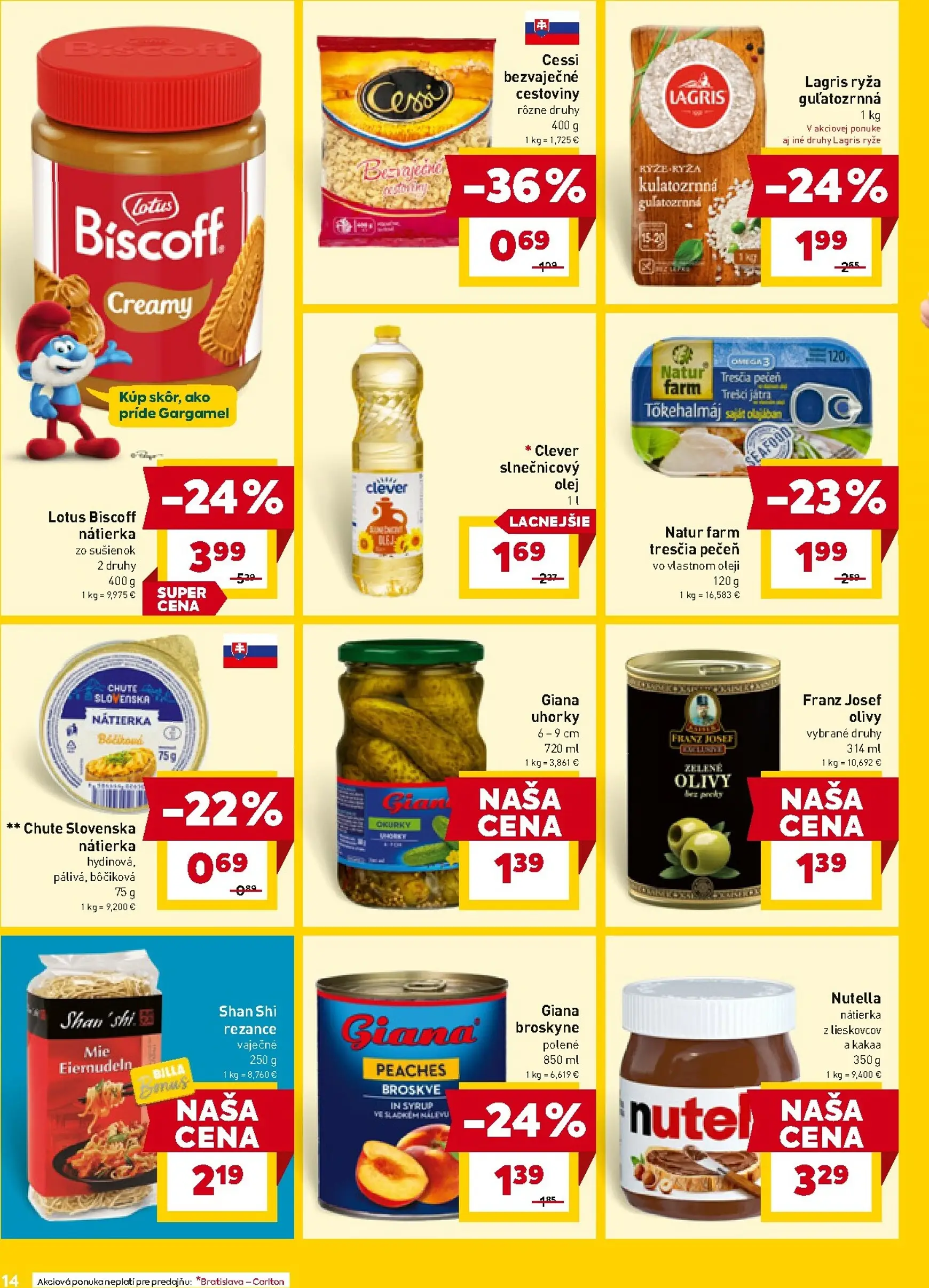 Page 14 of Aktuálny billa leták platný od stredy 26.11 do 02.12