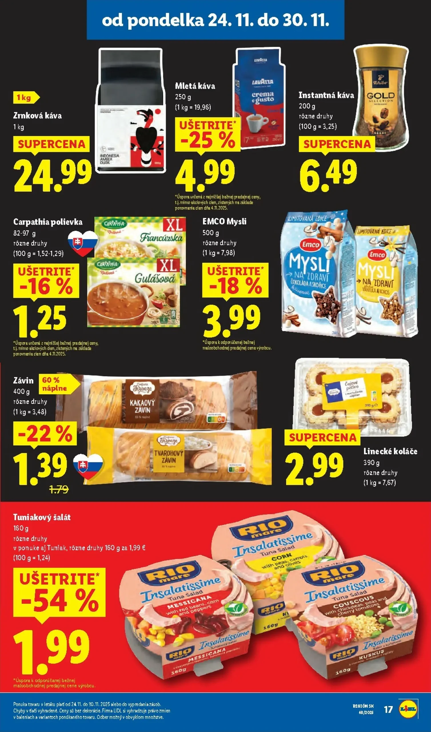 Page 19 of Aktuálny lidl leták platný od pondelka 24.11 do 30.11