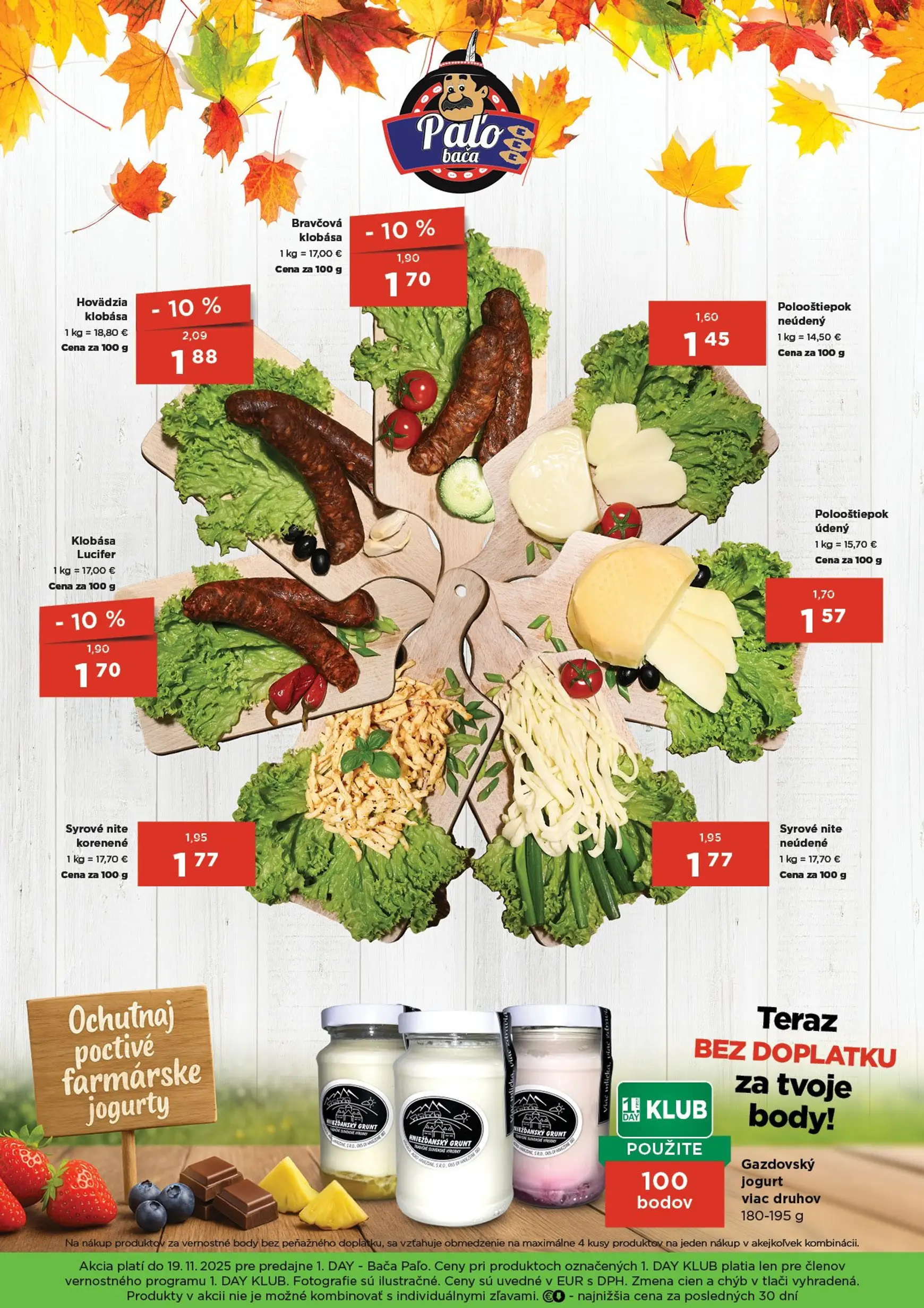 Page 4 of Aktuálny 1-day leták platný od štvrtka 06.11 do 19.11