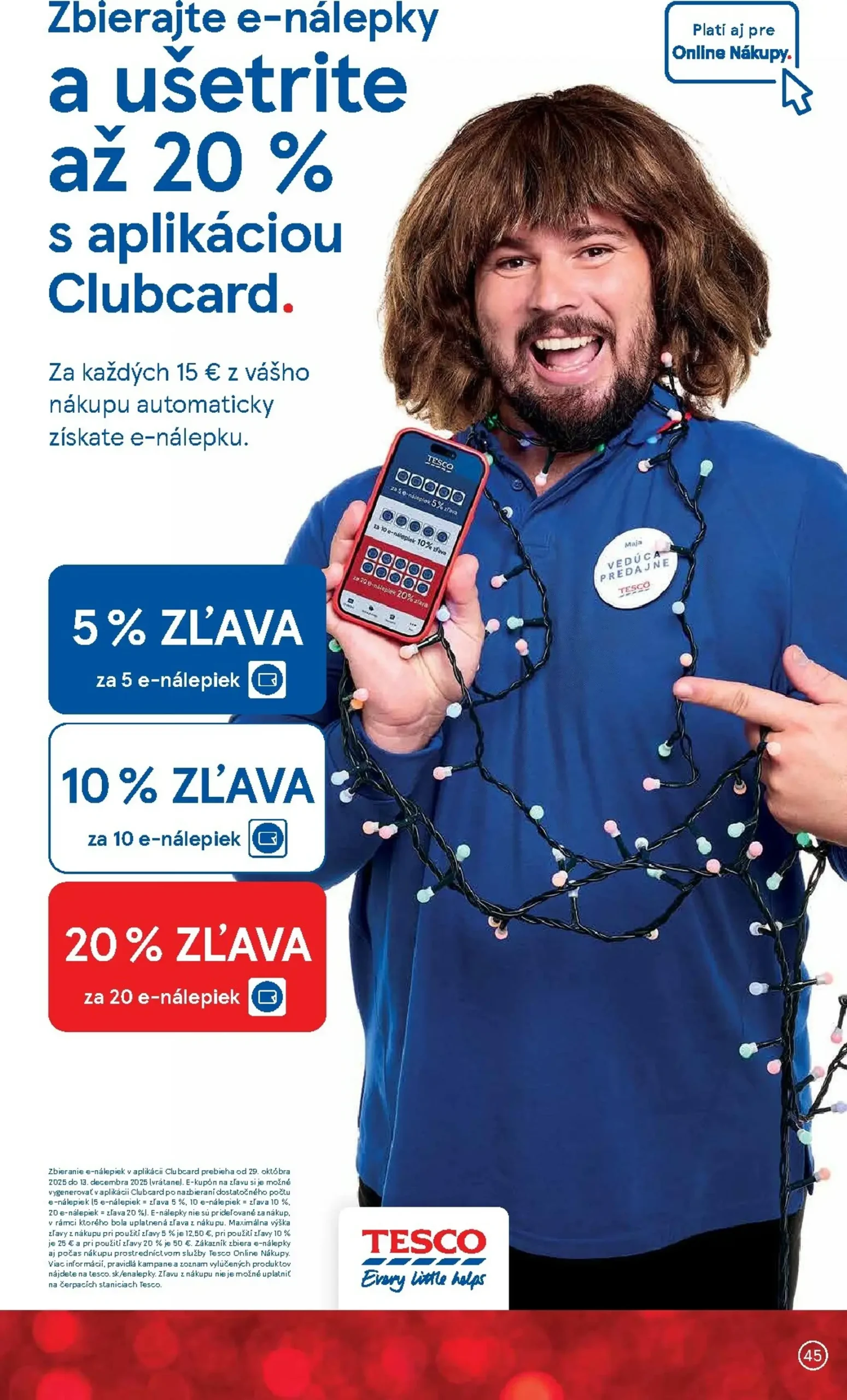 Page 45 of Aktuálny tesco leták platný od stredy 26.11 do 02.12