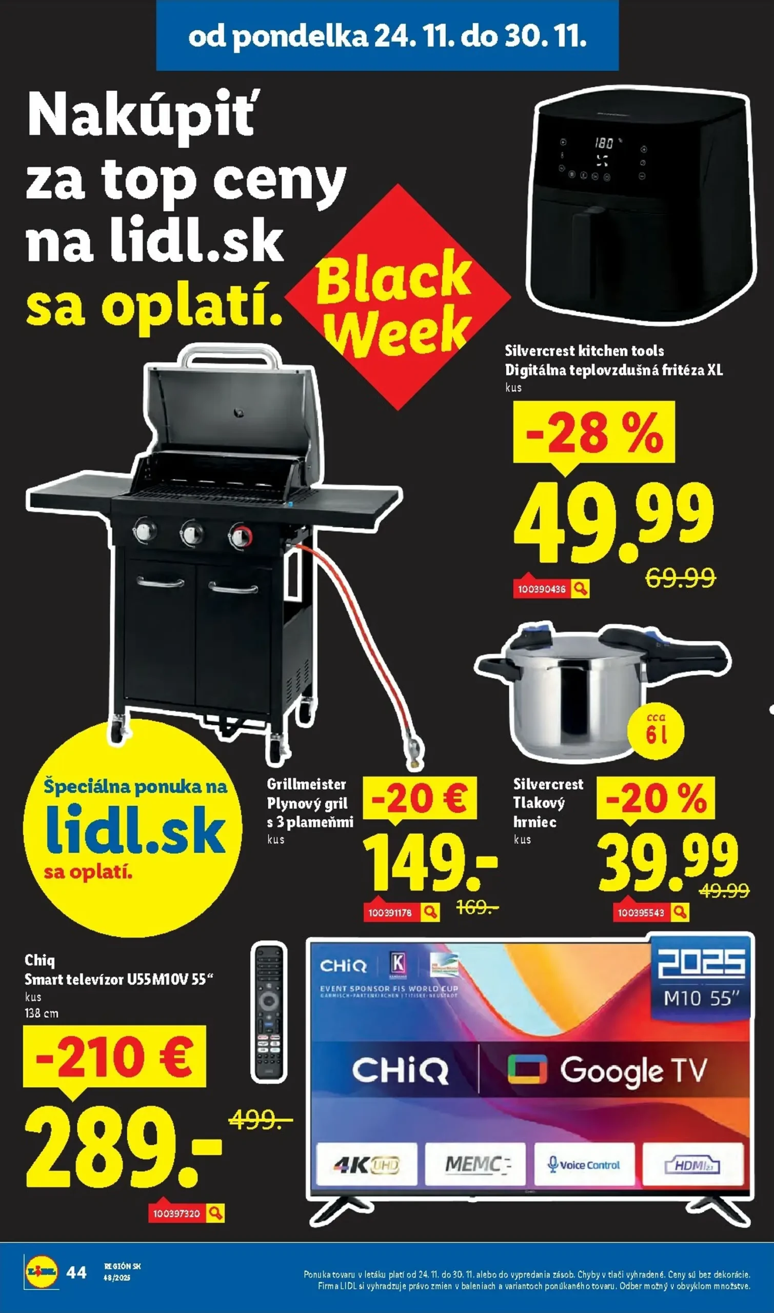 Page 50 of Aktuálny lidl leták platný od pondelka 24.11 do 30.11