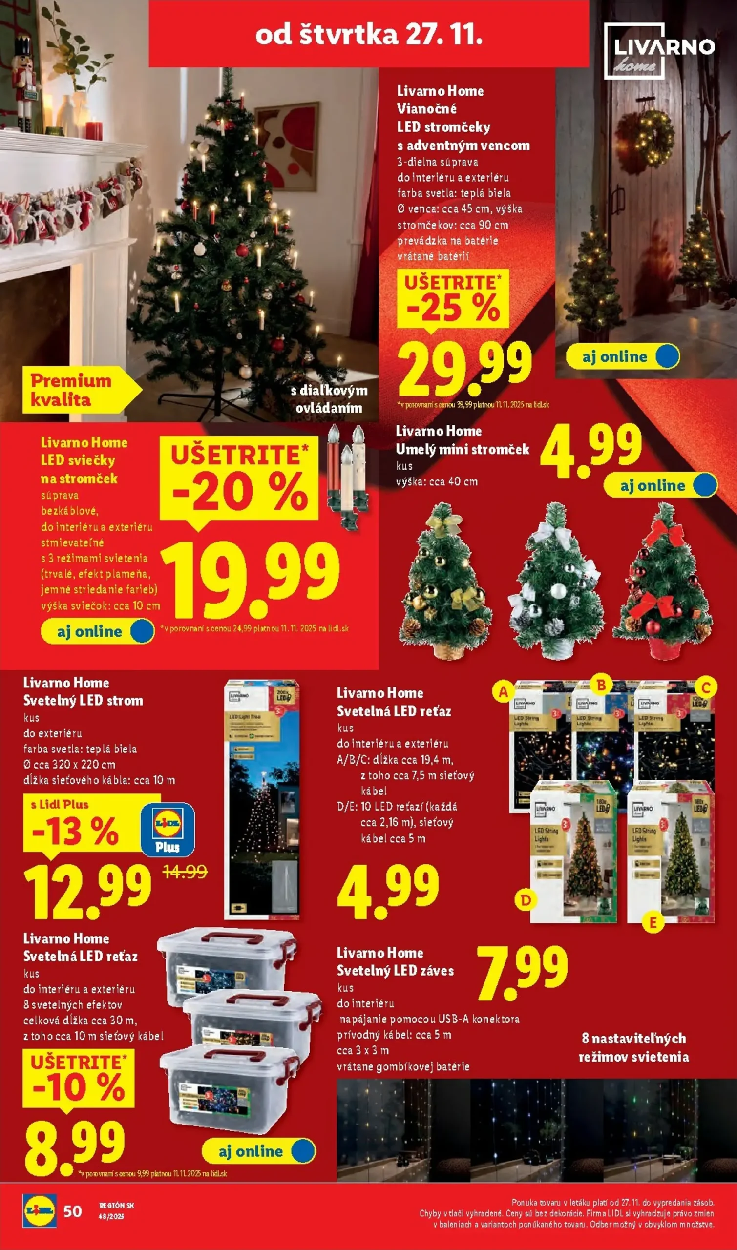 Page 72 of Aktuálny lidl leták platný od pondelka 24.11 do 30.11