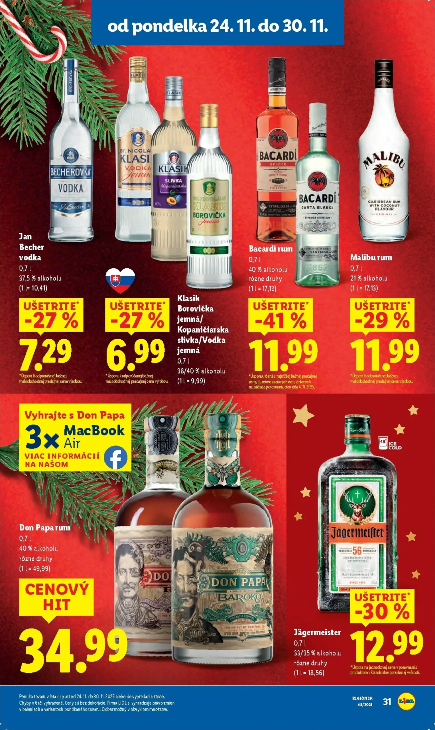 Page 35 of Aktuálny lidl leták platný od pondelka 24.11 do 30.11