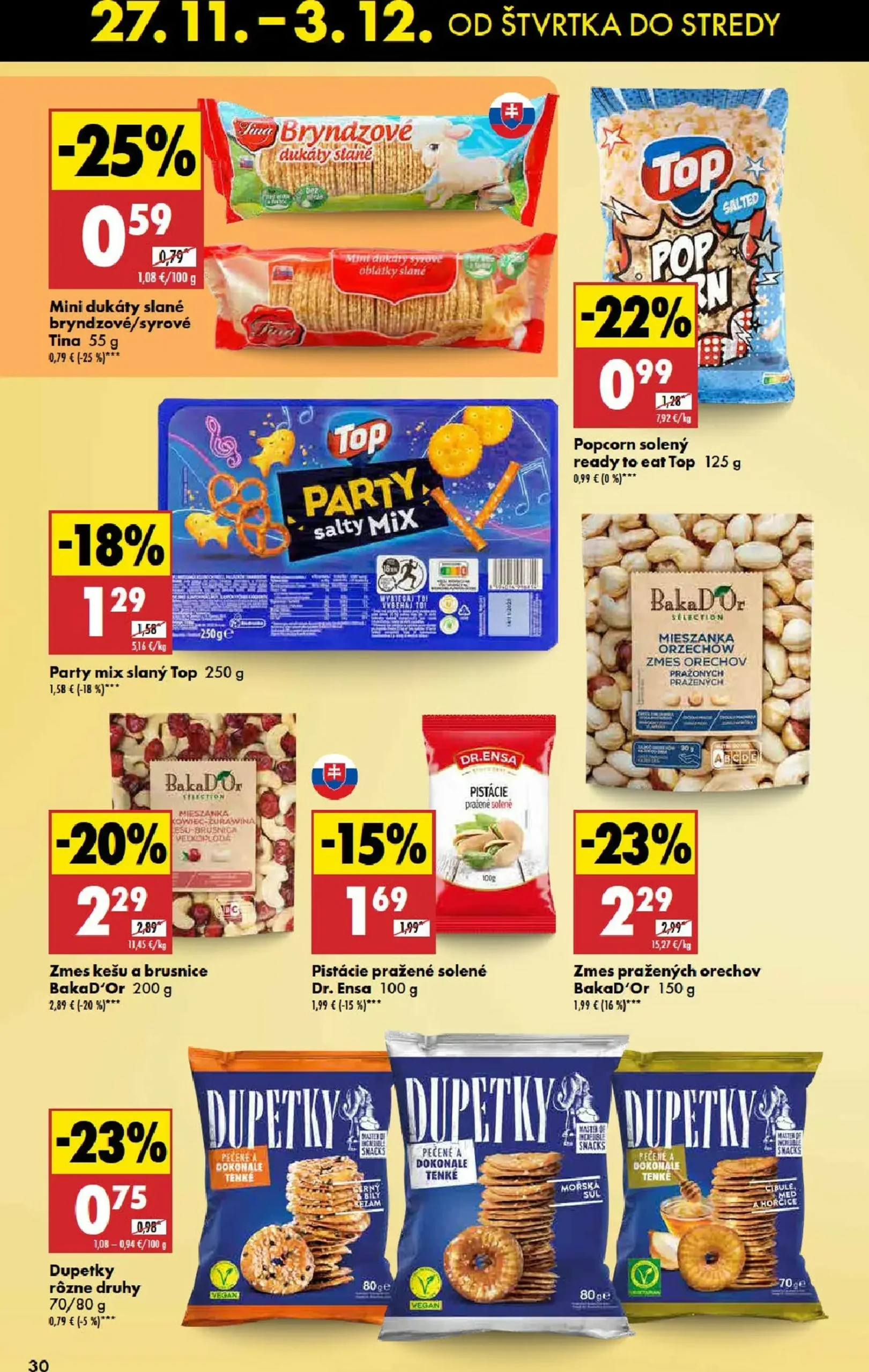 Page 30 of Aktuálny biedronka leták platný od štvrtka 27.11 do 03.12