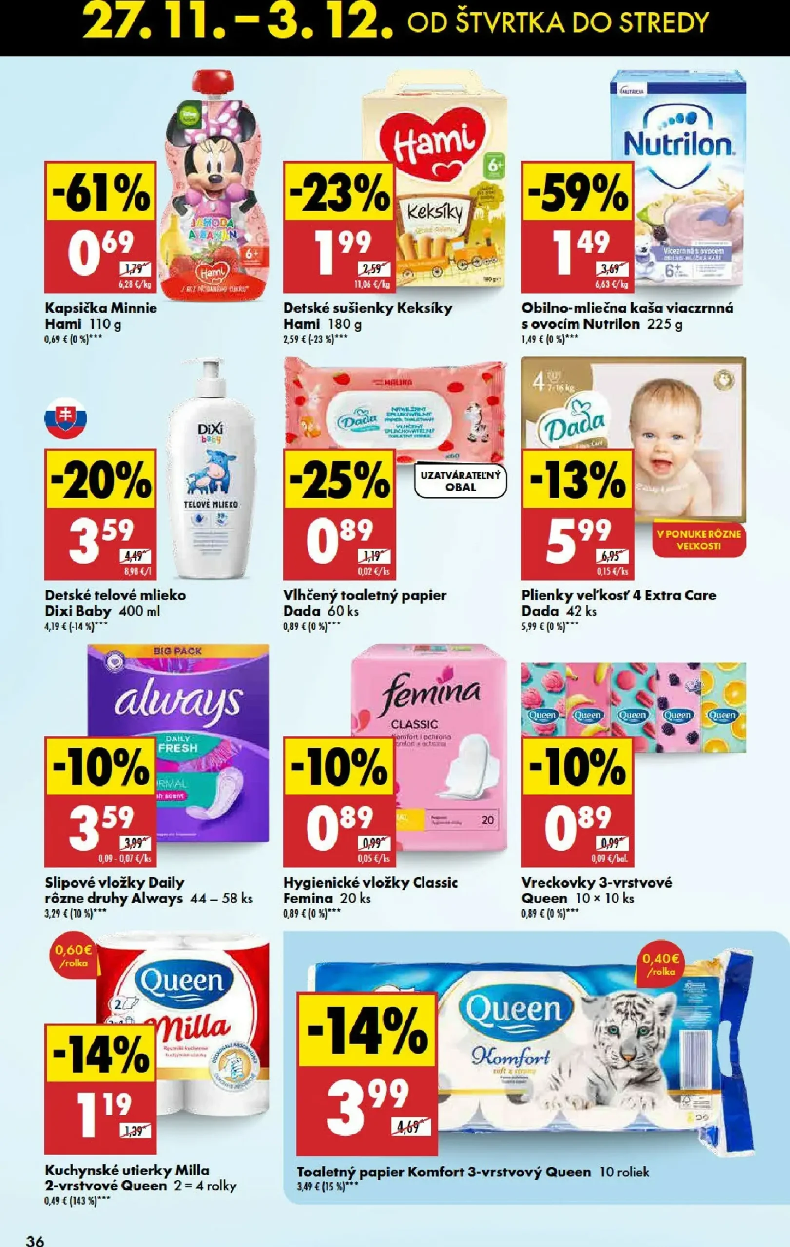 Page 36 of Aktuálny biedronka leták platný od štvrtka 27.11 do 03.12