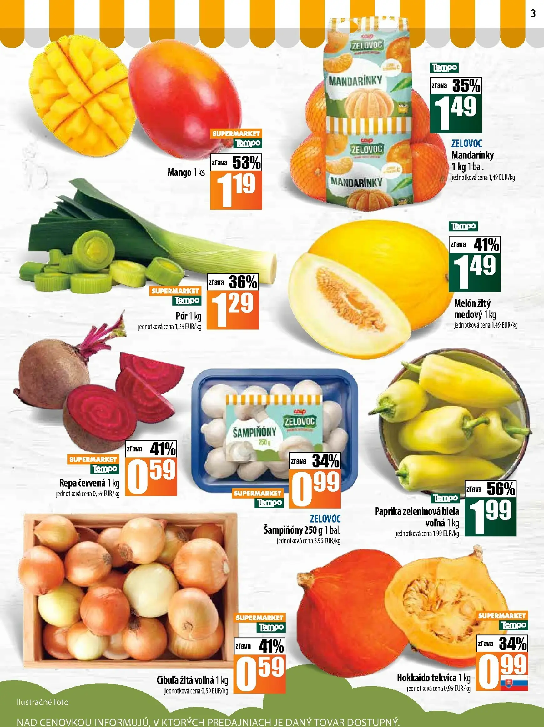 Page 3 of Aktuálny coop-jednota leták platný od štvrtka 27.11 do 03.12