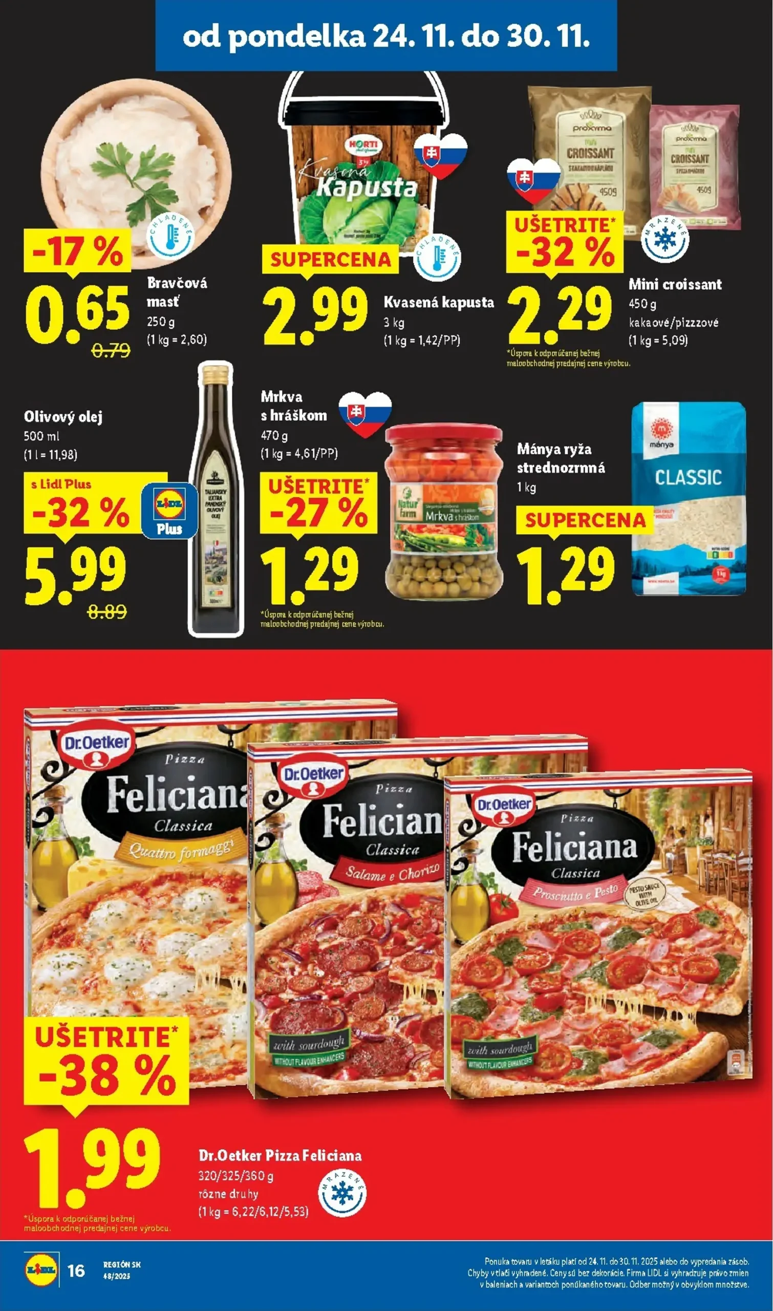 Page 18 of Aktuálny lidl leták platný od pondelka 24.11 do 30.11