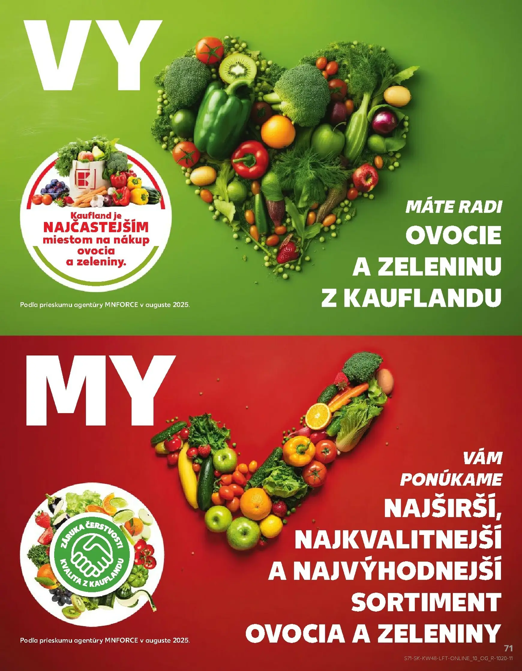 Page 71 of Aktuálny kaufland leták platný od štvrtka 27.11 do 03.12