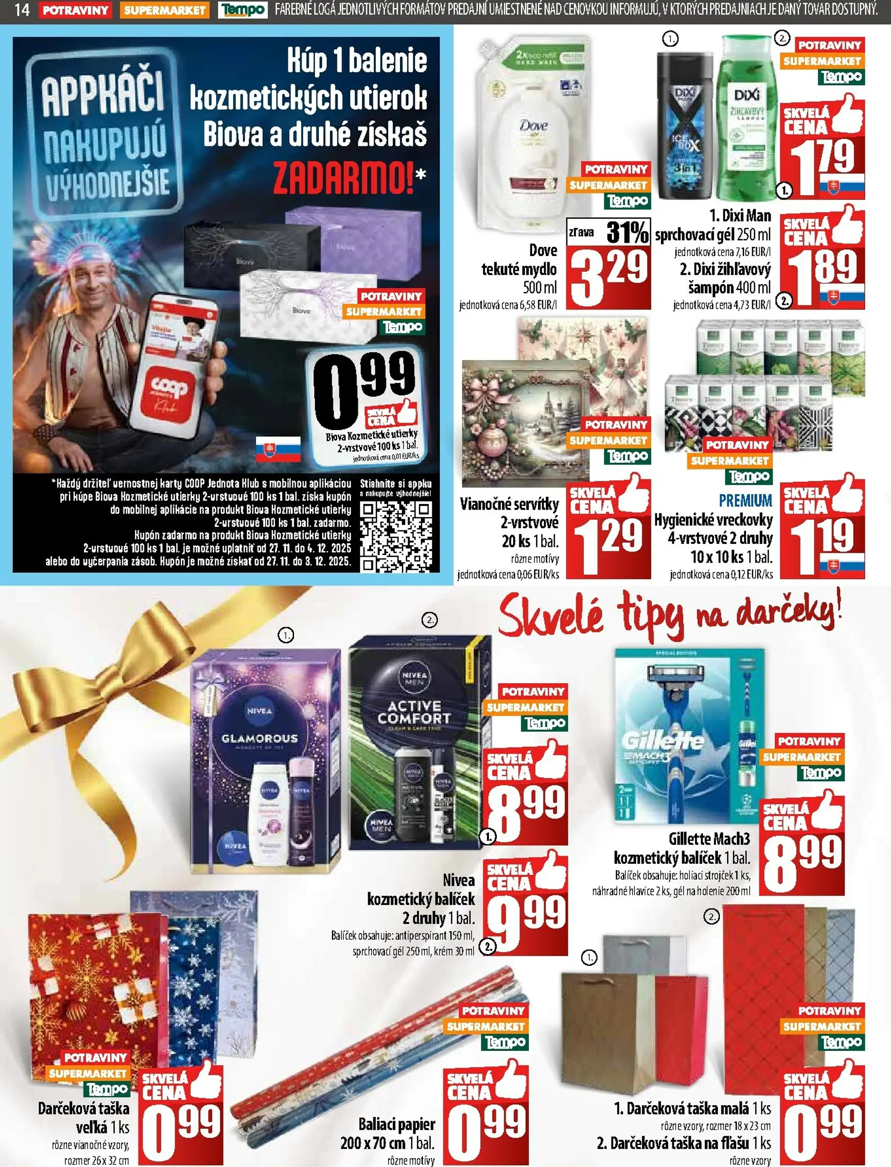 Page 14 of Aktuálny coop-jednota leták platný od štvrtka 27.11 do 03.12