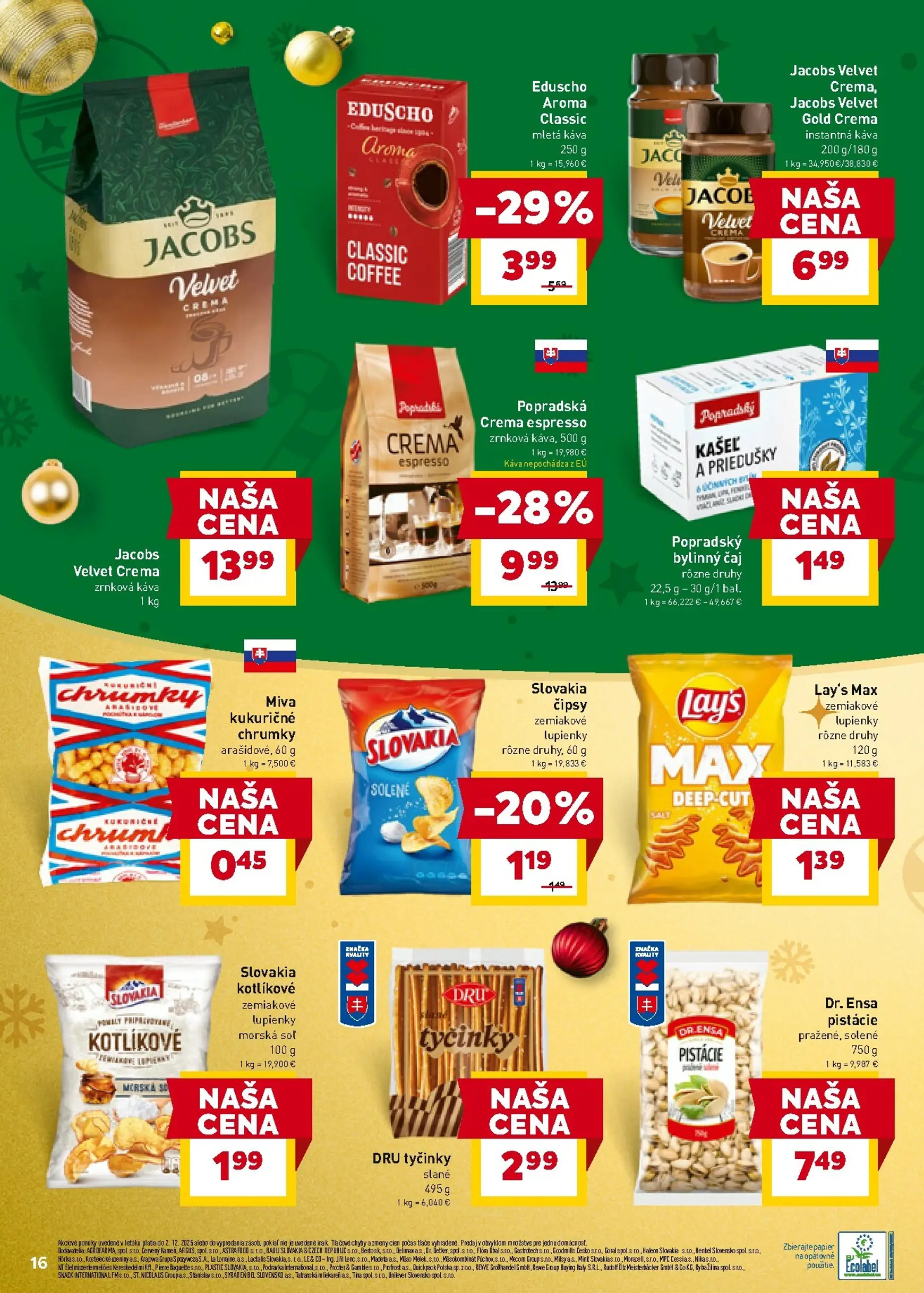 Page 16 of Aktuálny billa leták platný od stredy 26.11 do 02.12