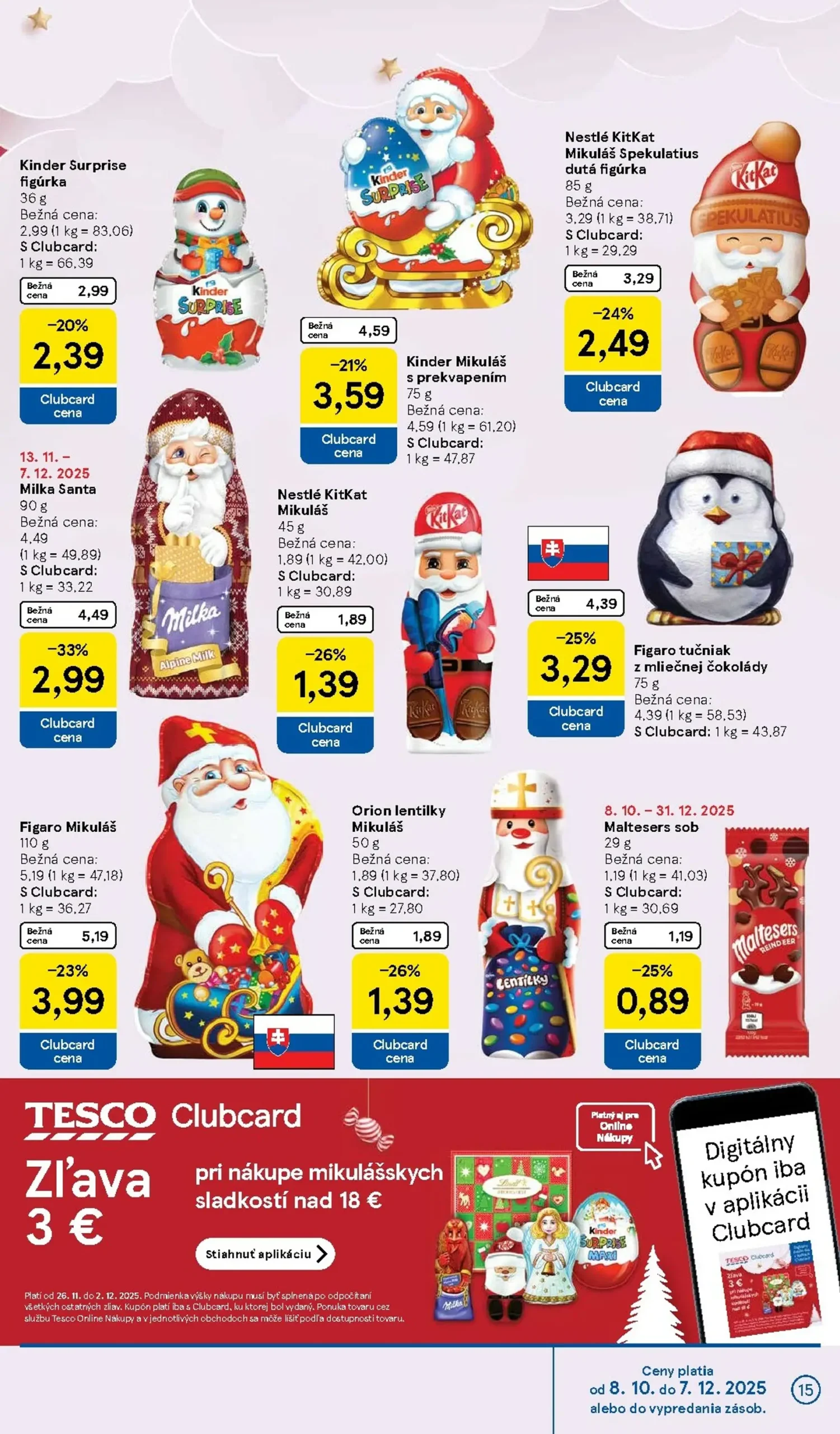 Page 15 of Aktuálny tesco leták platný od stredy 26.11 do 02.12