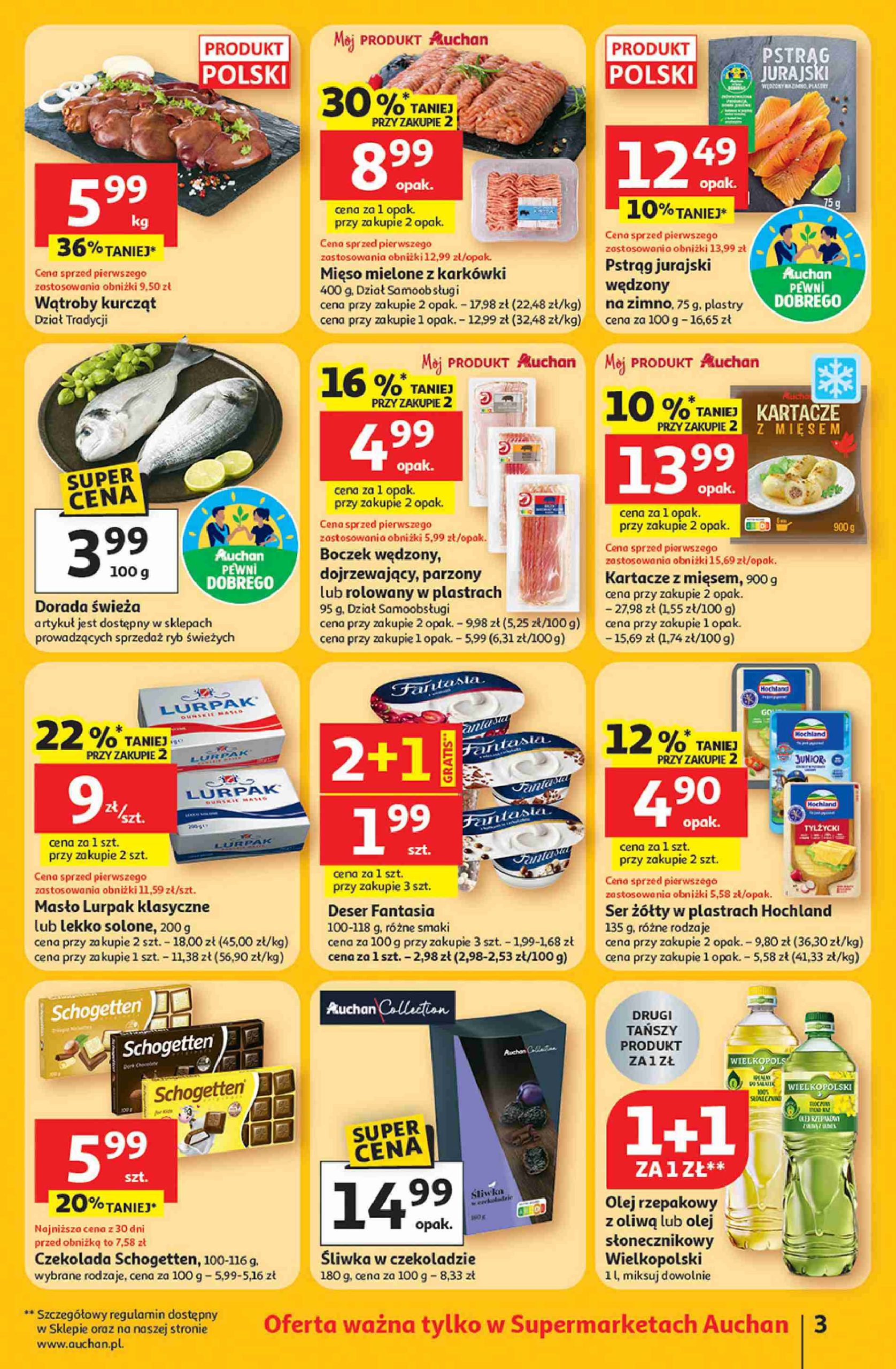 Page 3 of Aktuálny auchan-polsko leták platný od štvrtka 22.01 do 28.01