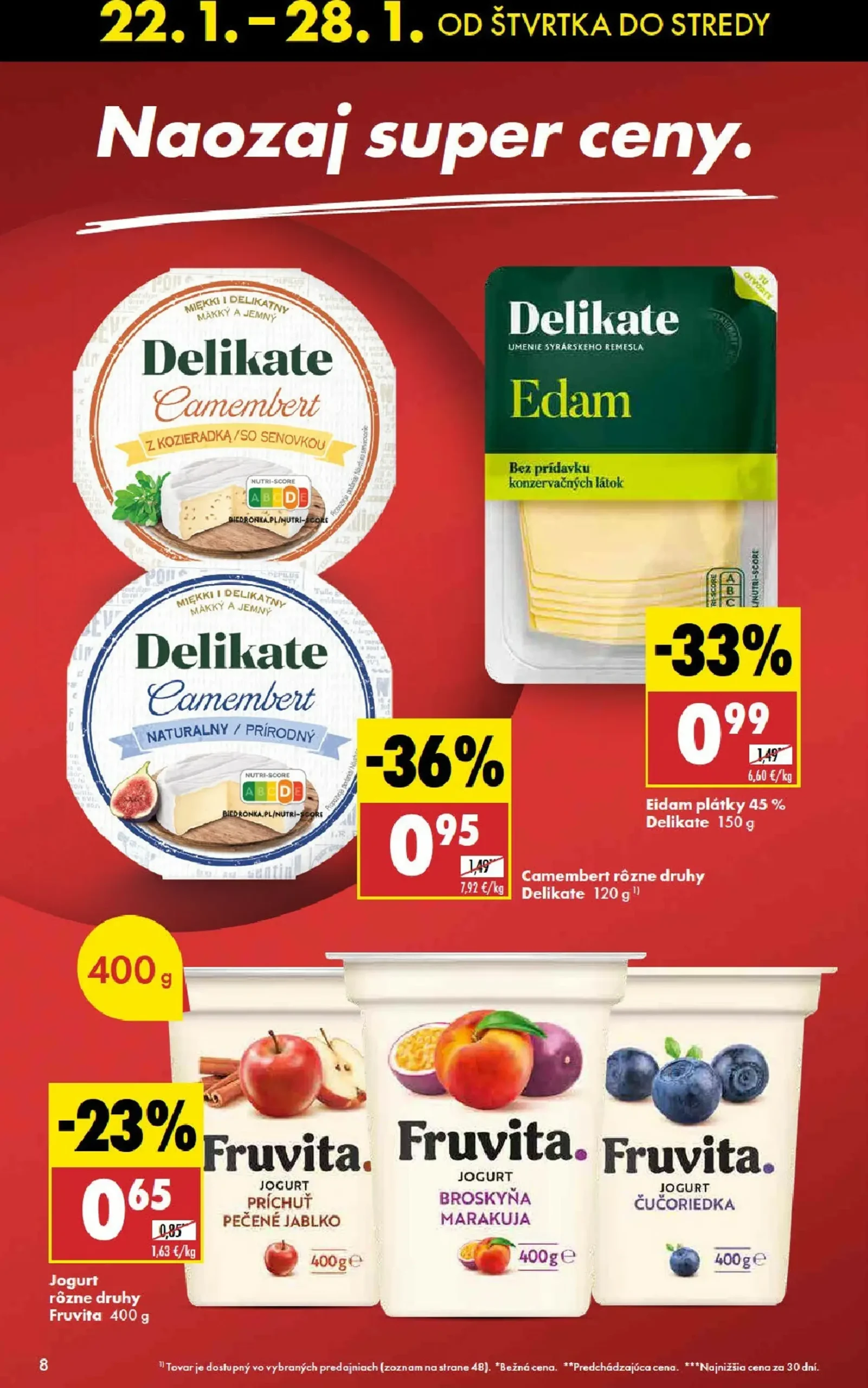 Page 8 of Aktuálny biedronka leták platný od štvrtka 22.01 do 28.01